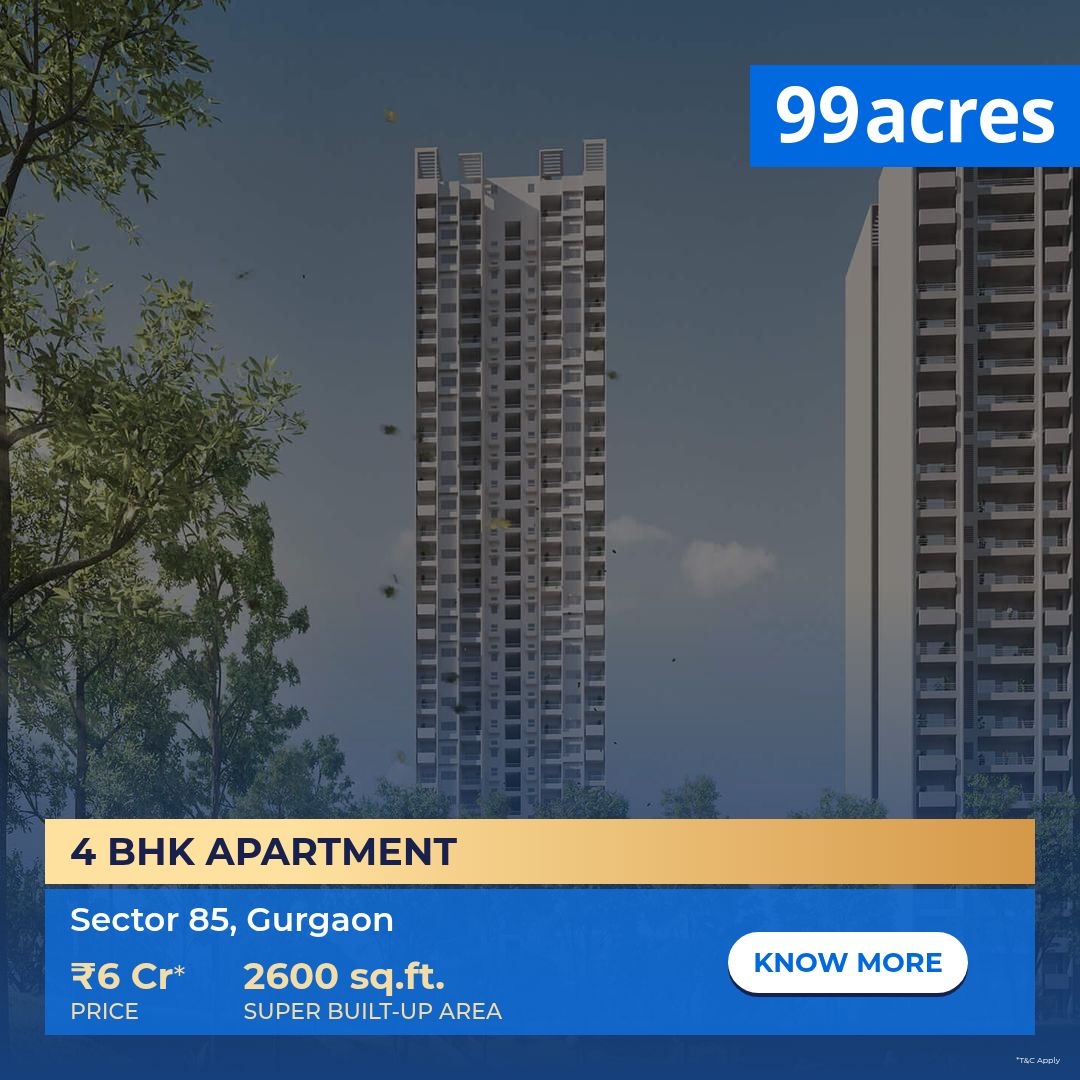 99acres Facebook ad