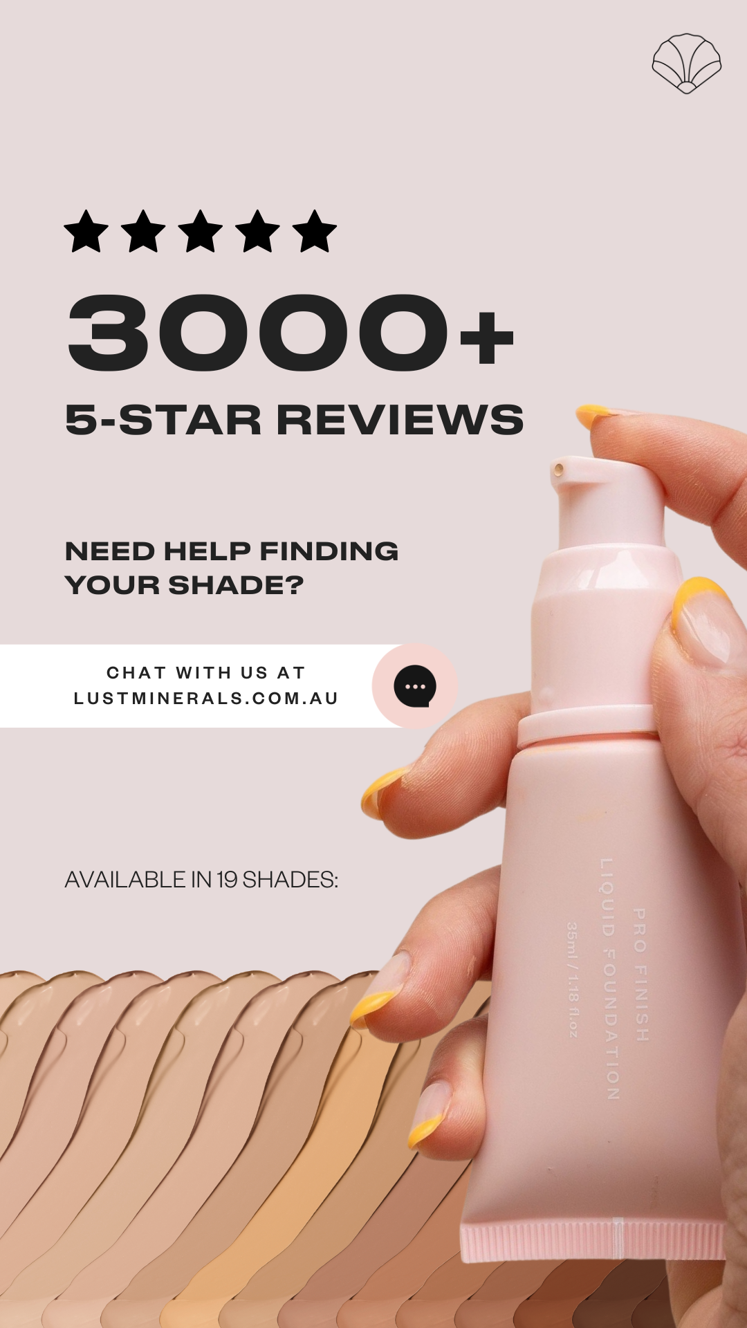 Lust Minerals Facebook ad