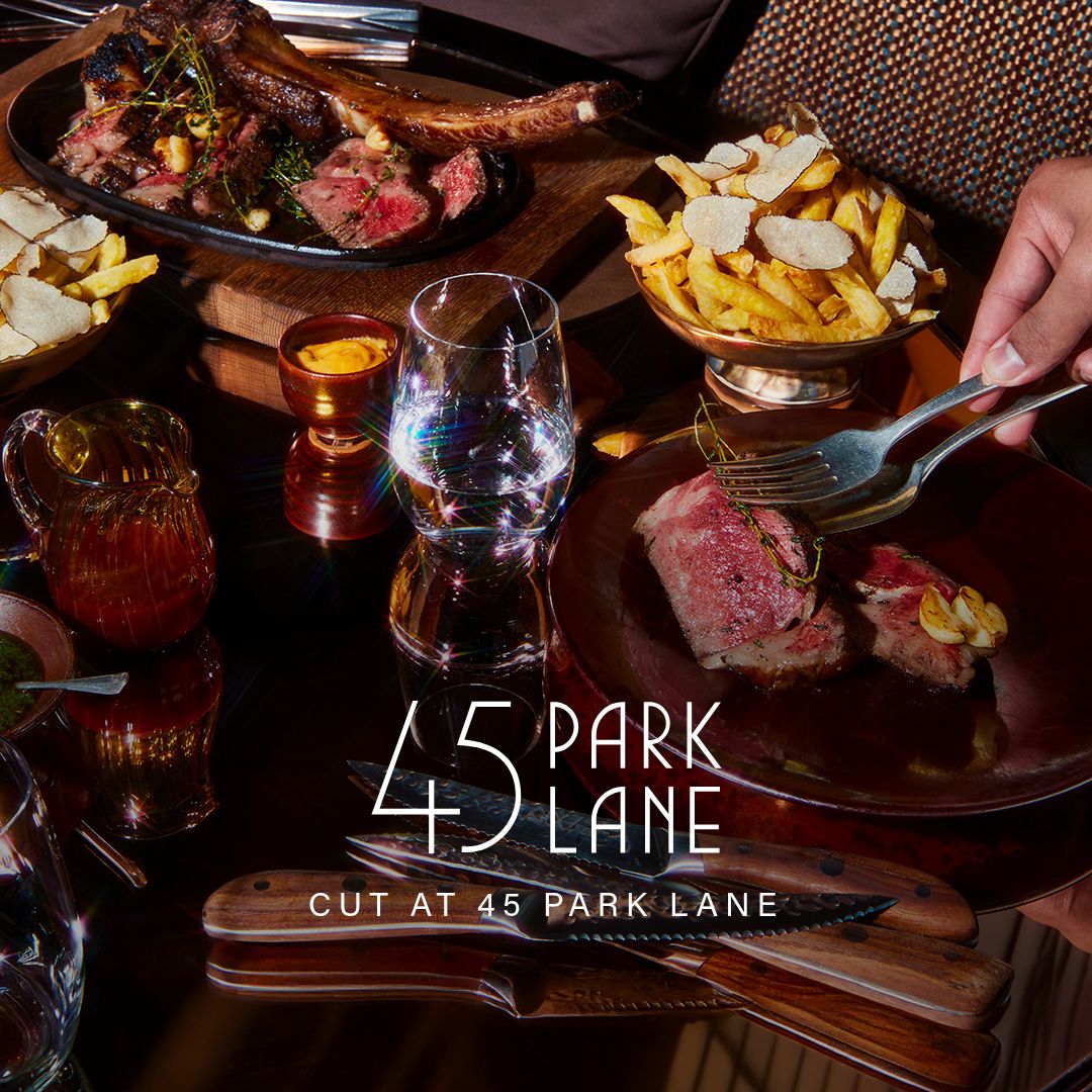 45 Park Lane Facebook ad: The best steak in town