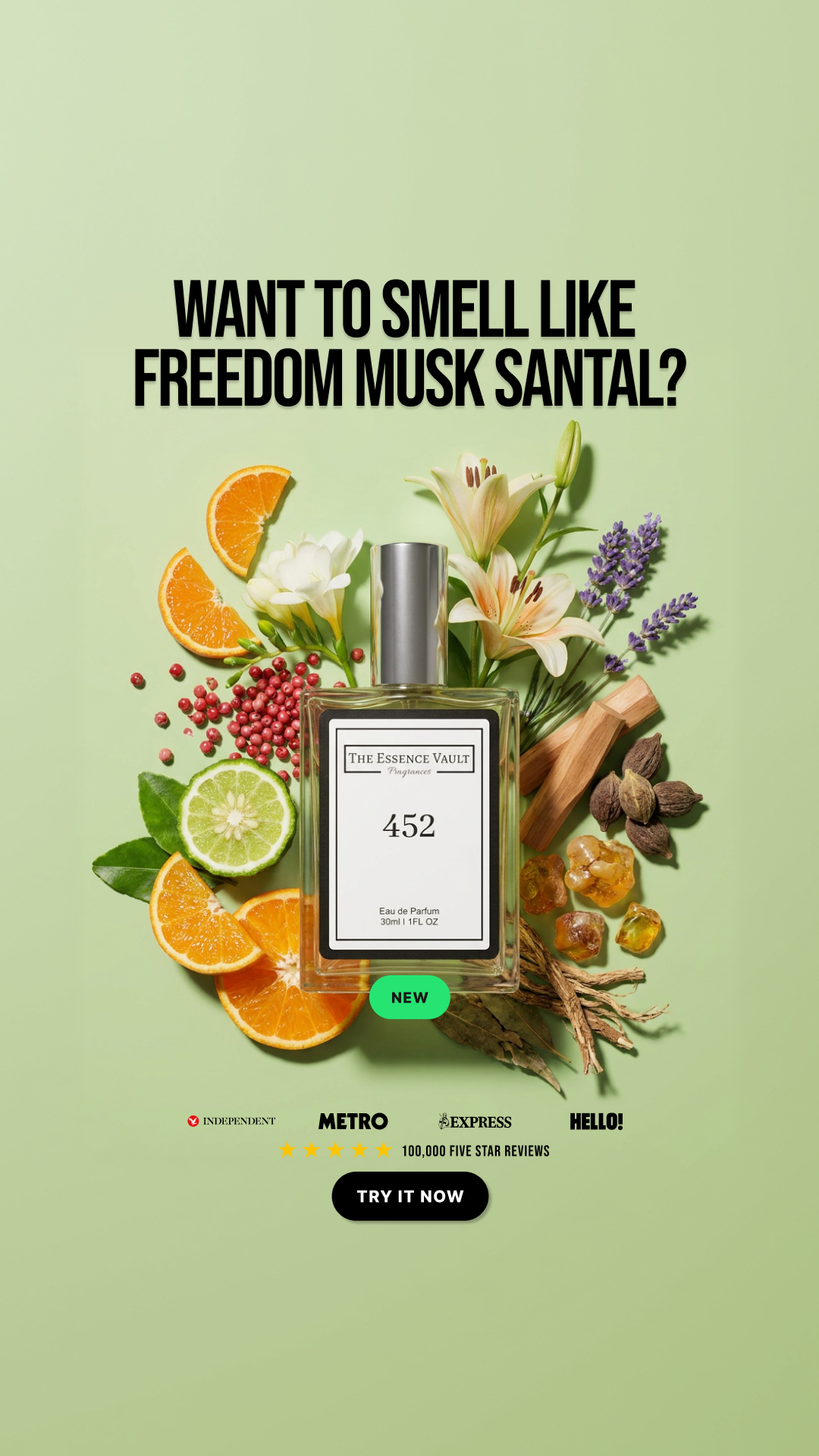 The Essence Vault Facebook ad