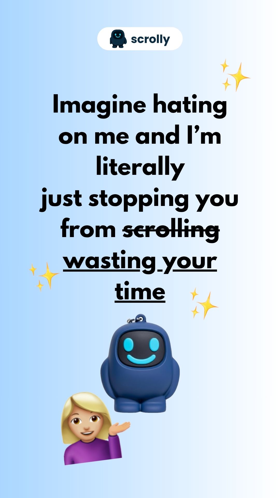 Scrolly Facebook ad
