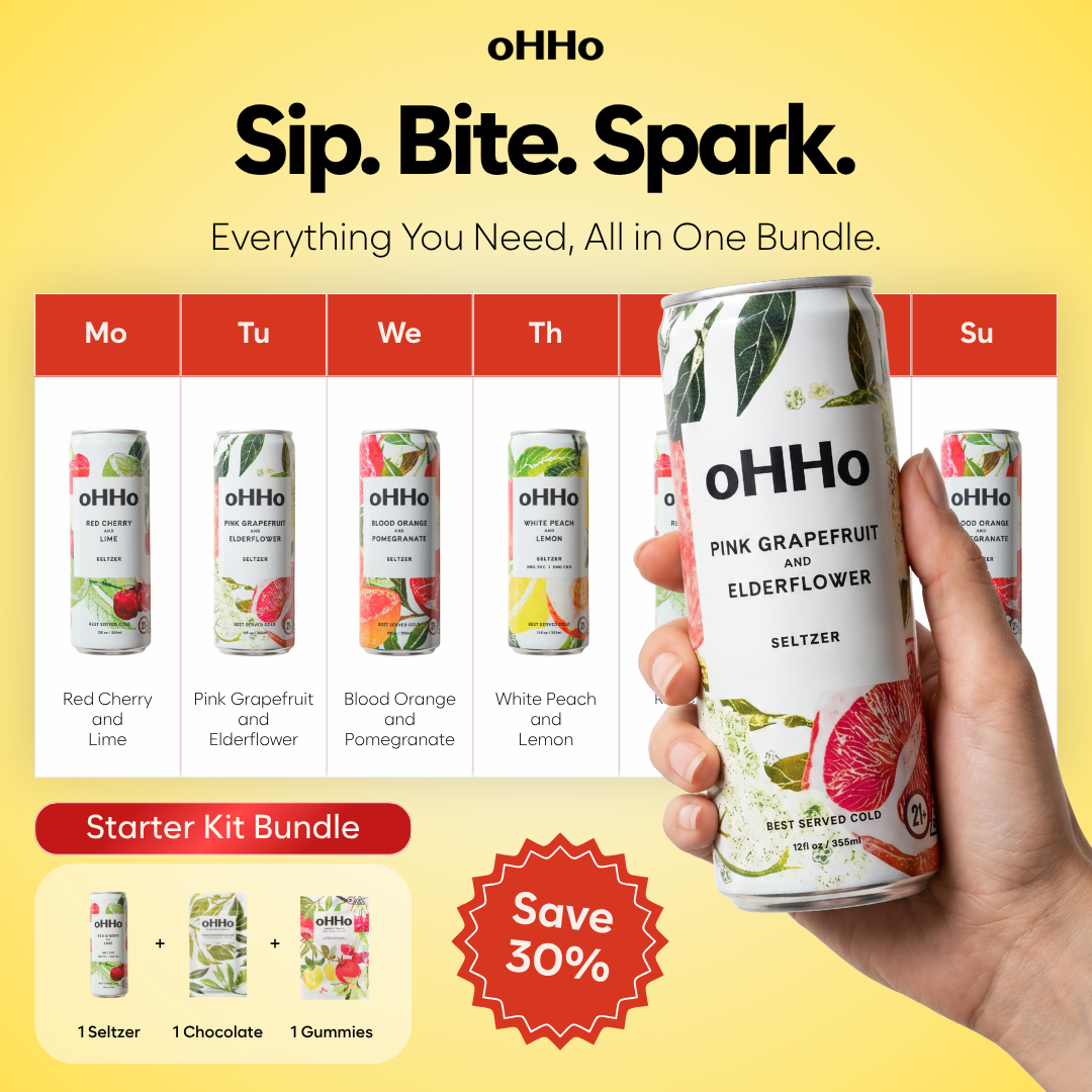 OHHo Facebook ad: All the Chill, Zero Hangover