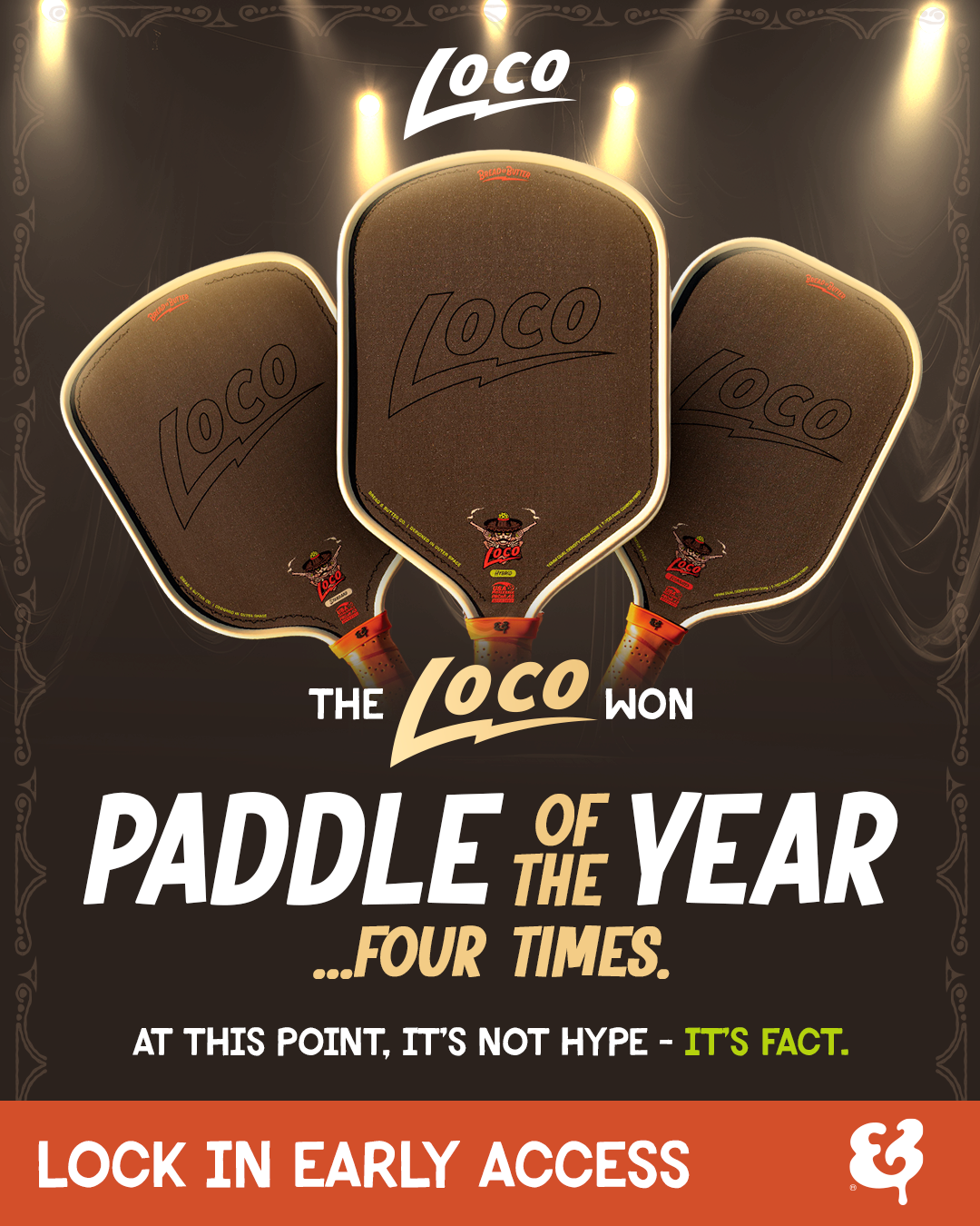 Bread and Butter Pickleball Facebook ad