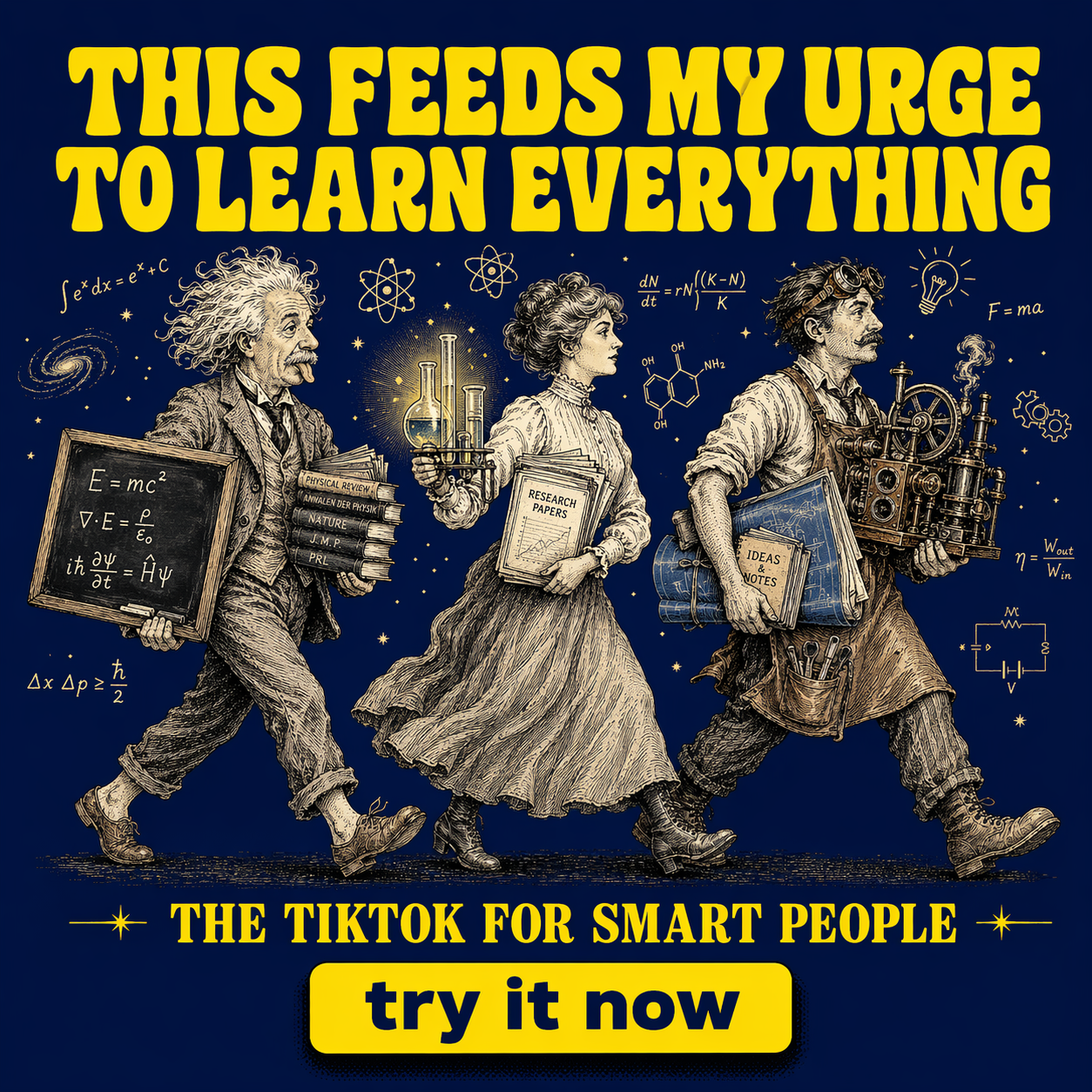 Deepstash Facebook ad