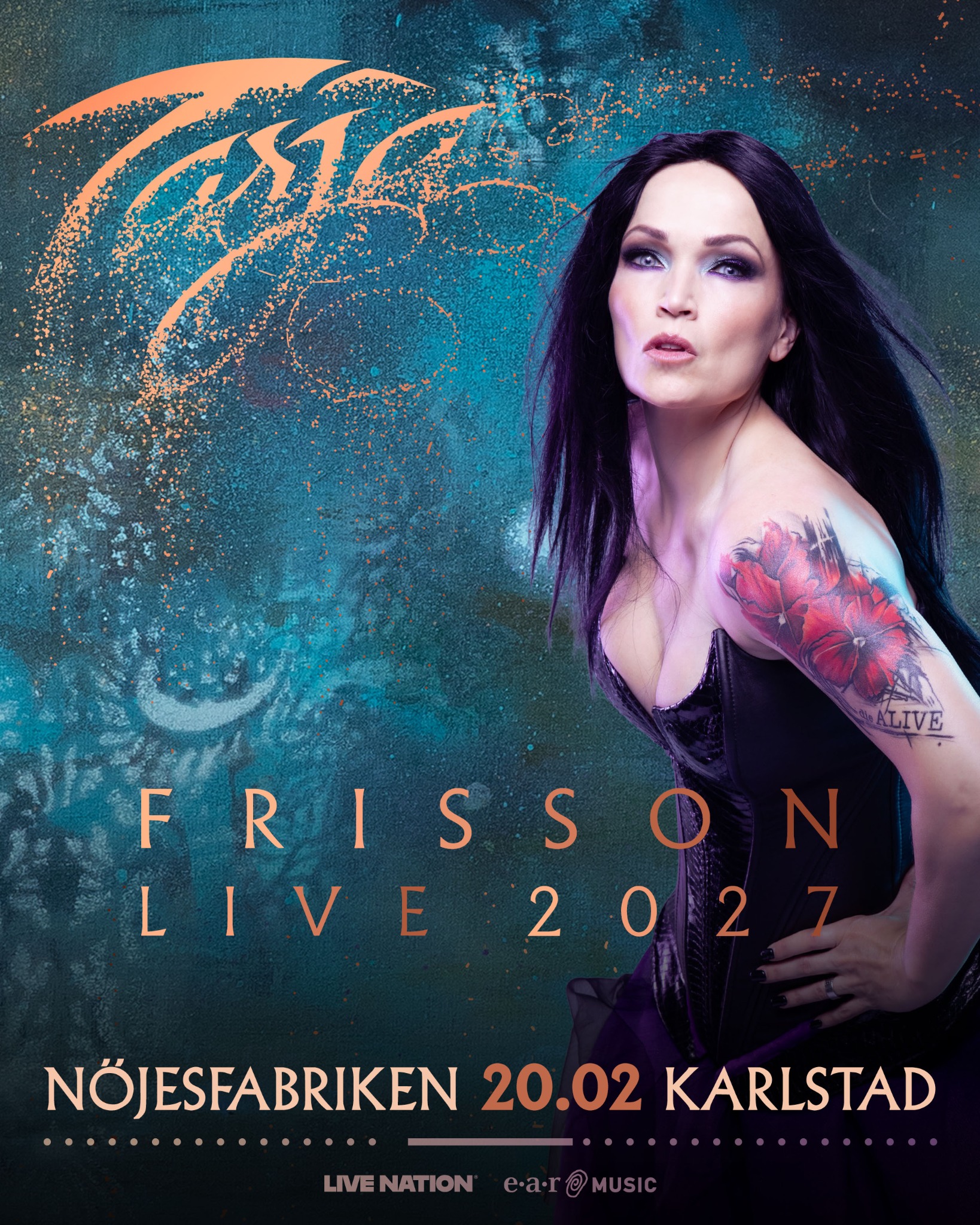 Live Nation Sweden Facebook ad from Jun 1, 2026