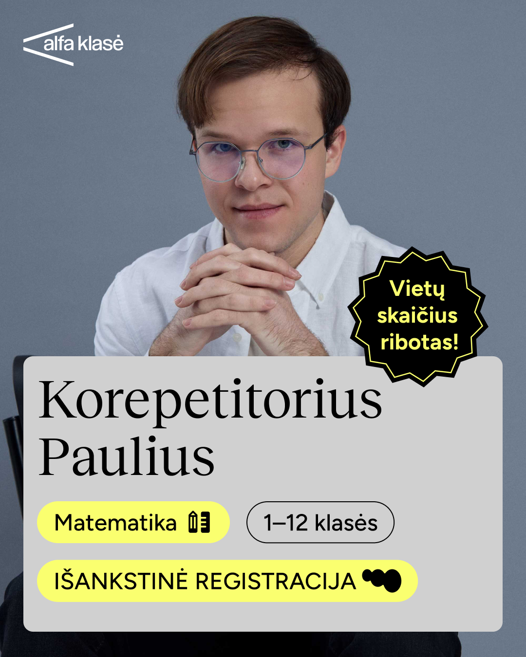 Alfa Klasė Facebook ad
