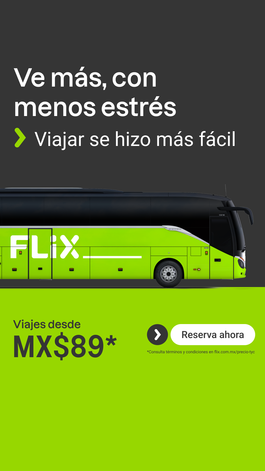 Flix México Facebook ad from Mar 9, 2026