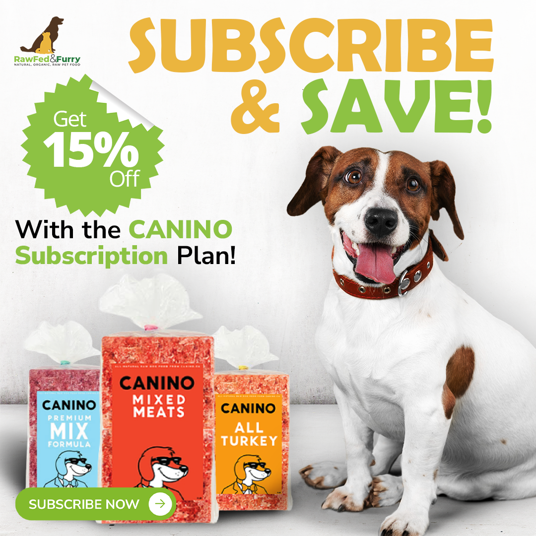 Raw Fed and Furry Facebook ad: Save 15% on Your Dog’s Favorite Raw Food!