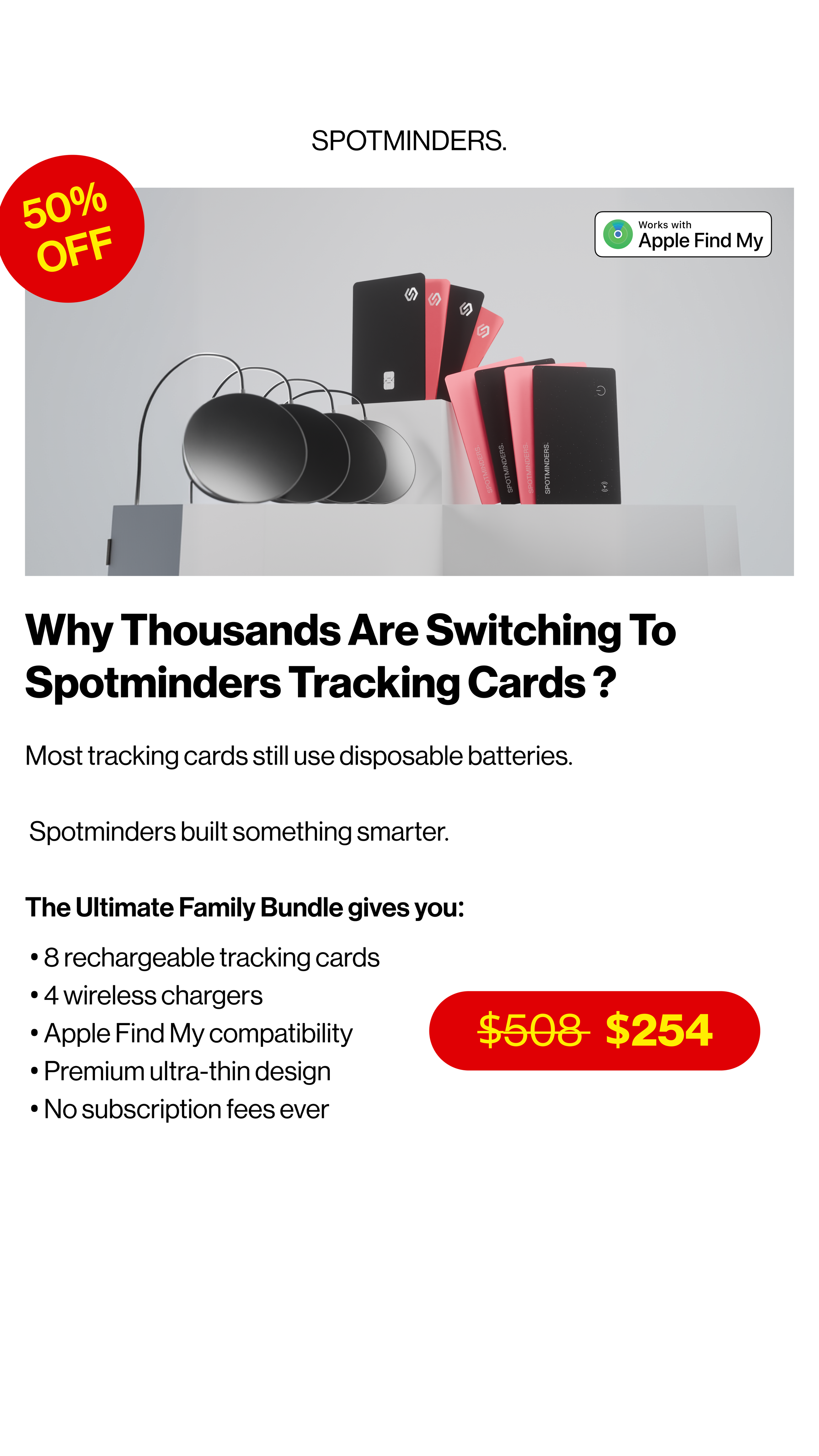Spotminders Facebook ad
