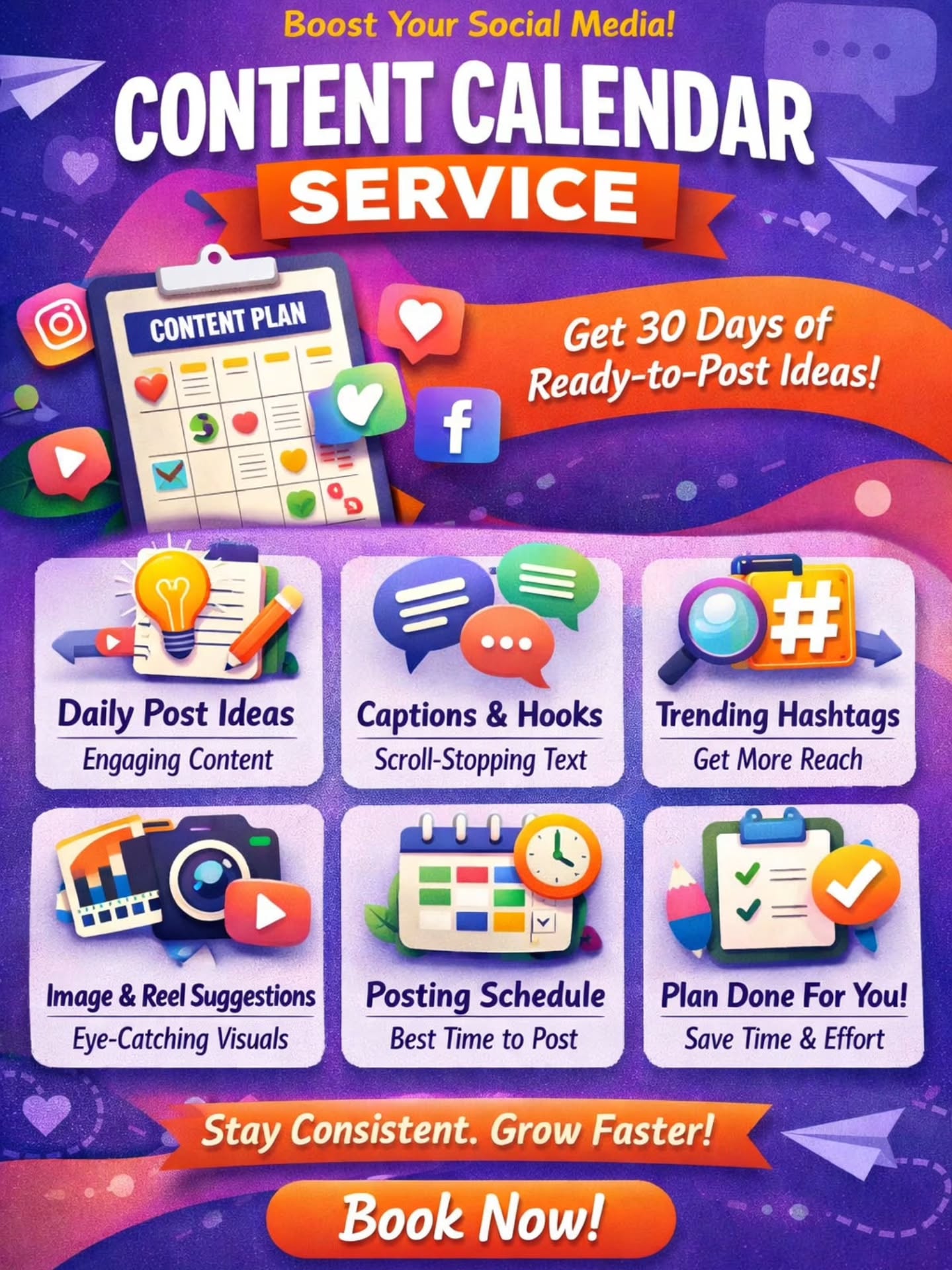 hannahroy_ceo Facebook ad: Your content should bring clients, not just likes.