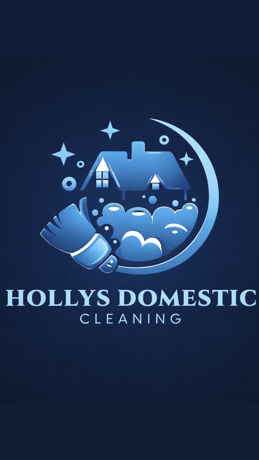 Hollys domestic cleaning Facebook ad: Chat in Messenger