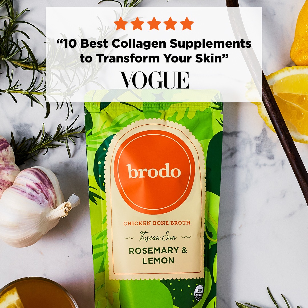 Brodo Broth Co. Facebook ad: a cup of broth per day