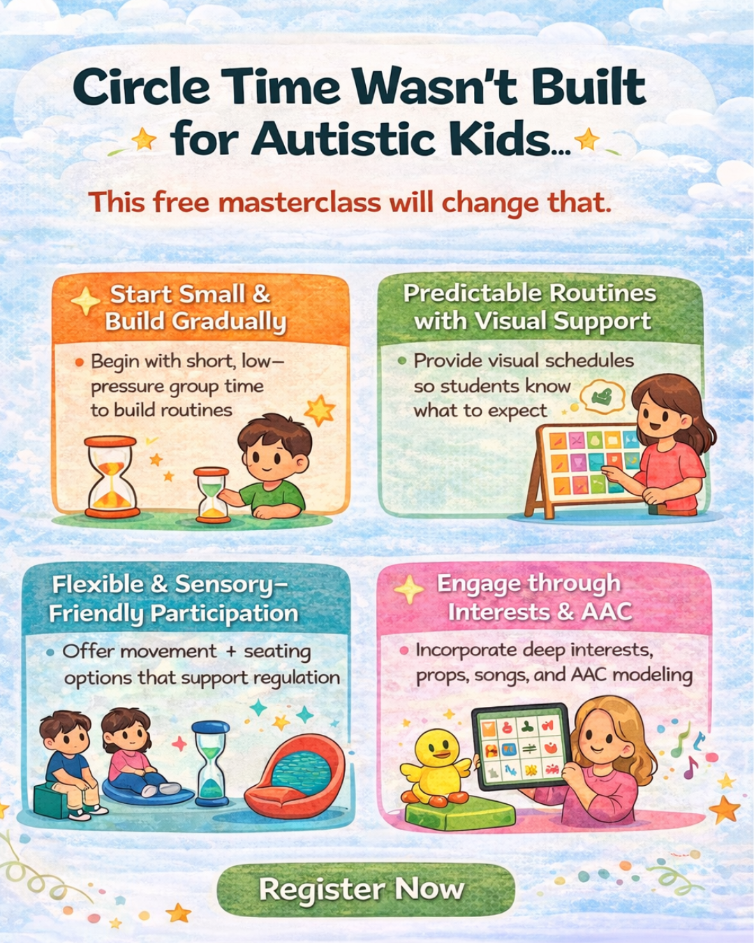 Autism Little Learners Facebook ad
