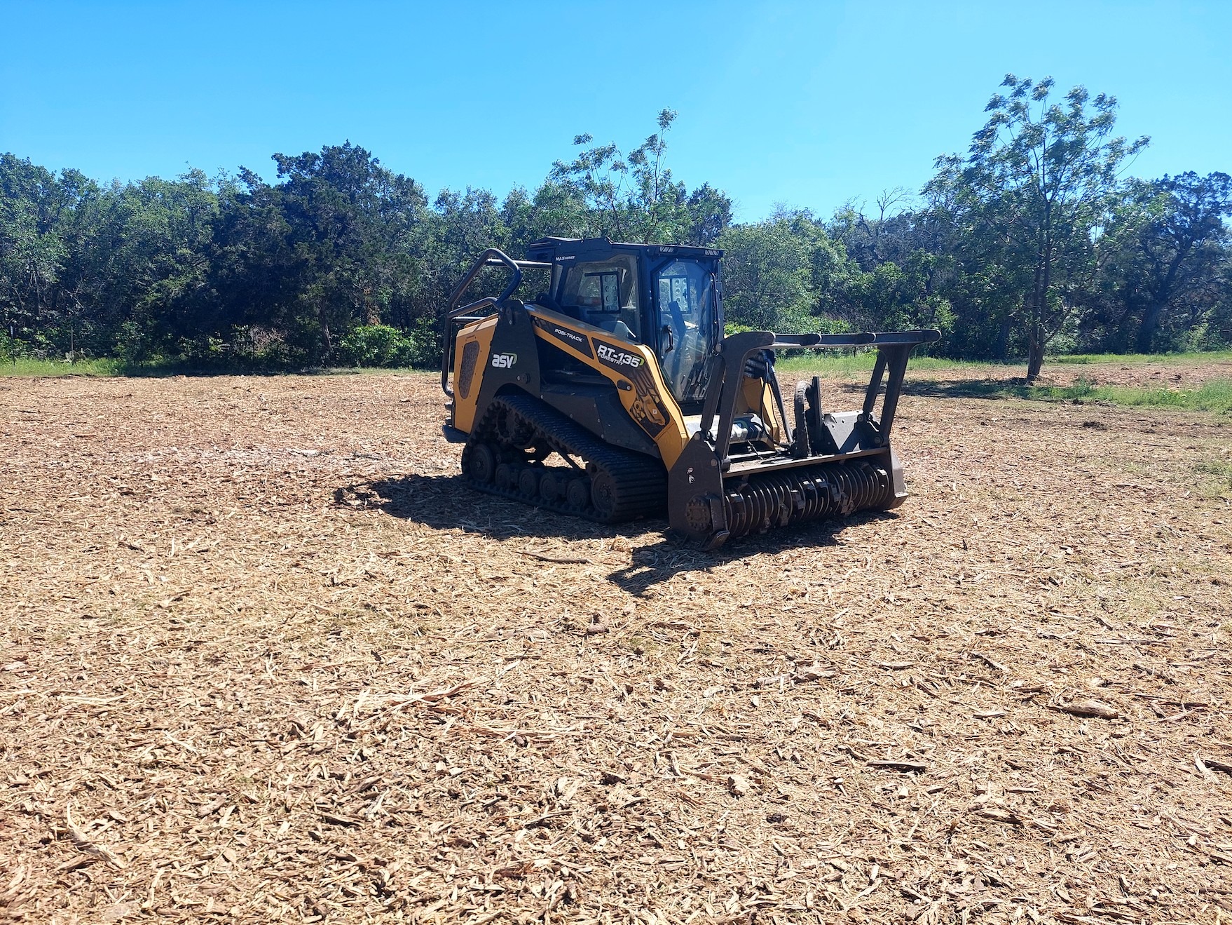 Pierce Land Clearing Facebook ad
