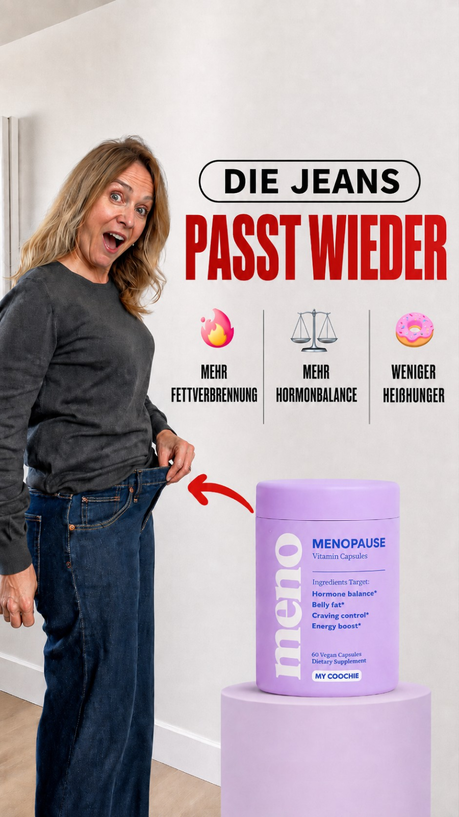 Menopause Weightloss Secrets Facebook ad