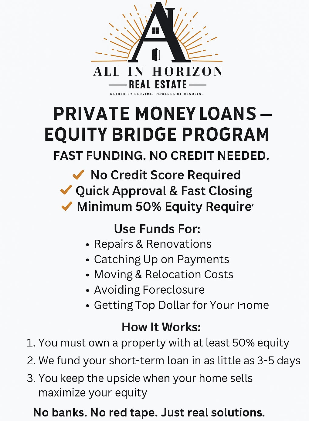 All In Horizon Facebook ad