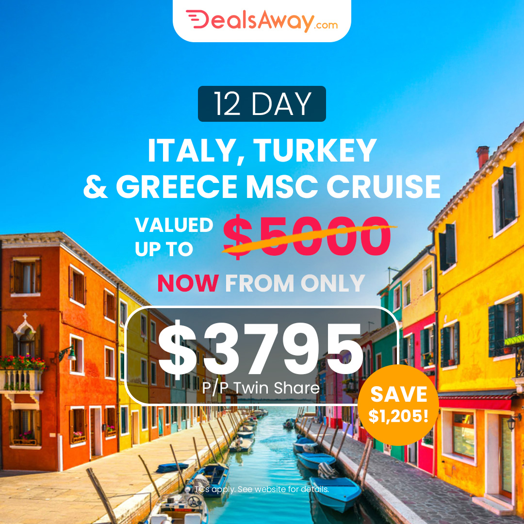 DealsAway.com Facebook ad
