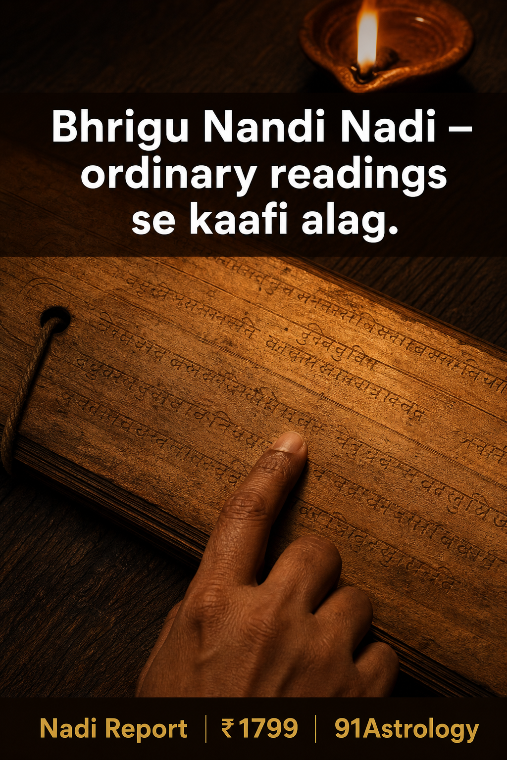 Bhrigu Nandi Nadi Insights Facebook ad: Bhrigu Nandi Nadi Report, ₹1799 Flat