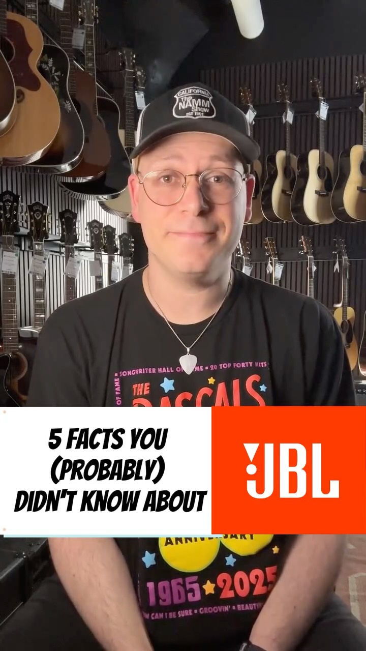 ProAudioStar Facebook ad: Did you know these facts about JBL?!