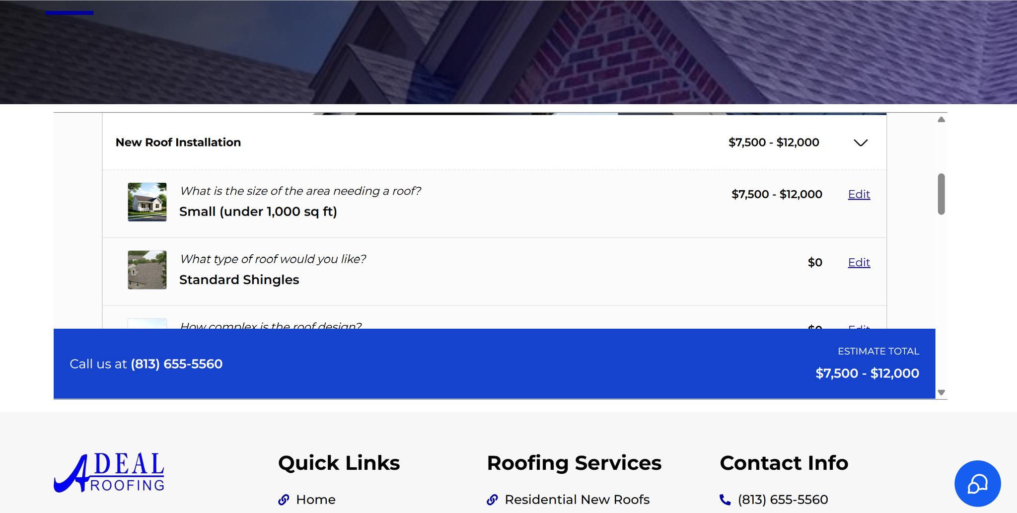A Deal Roofing, Inc. Facebook ad
