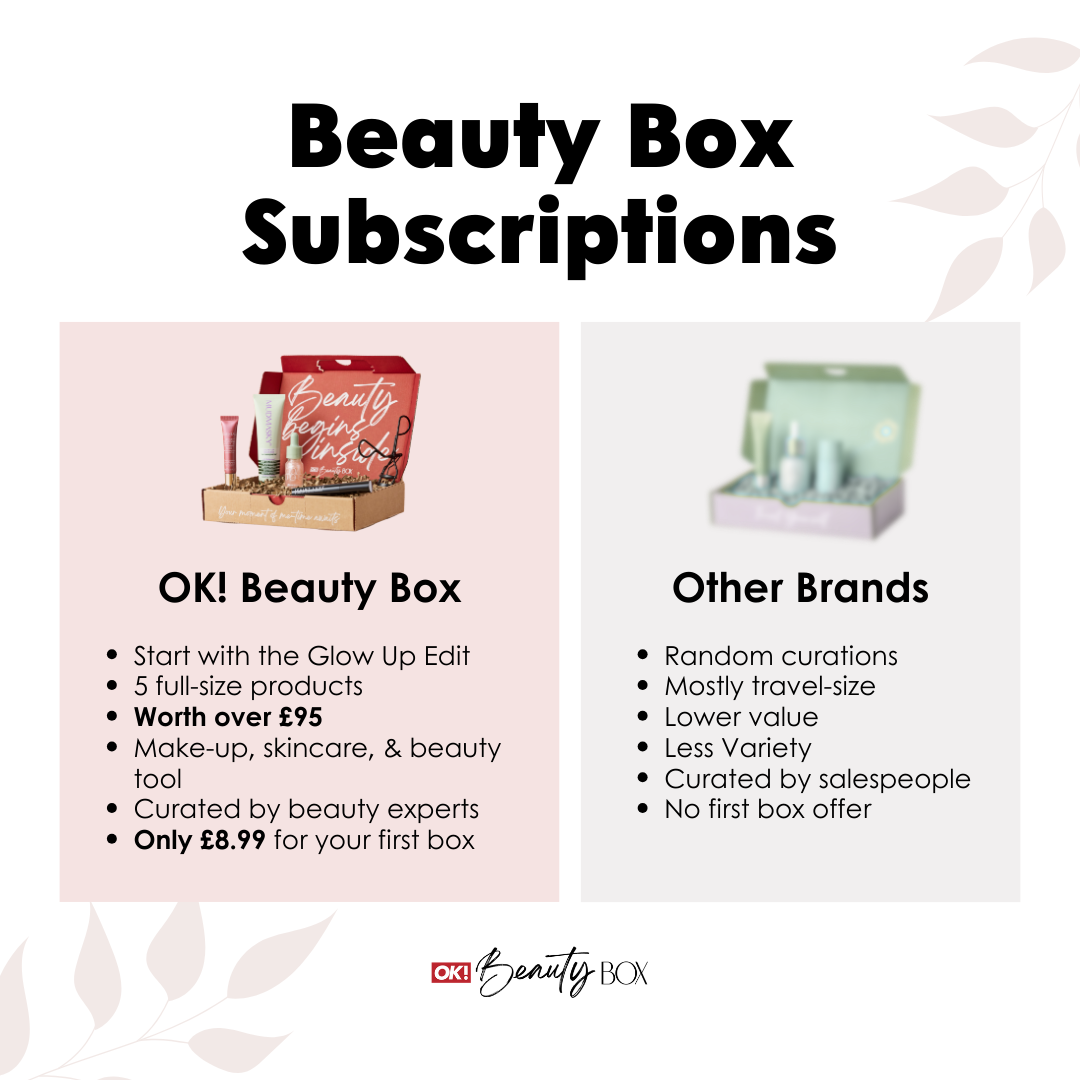 OK Beauty Box Facebook ad