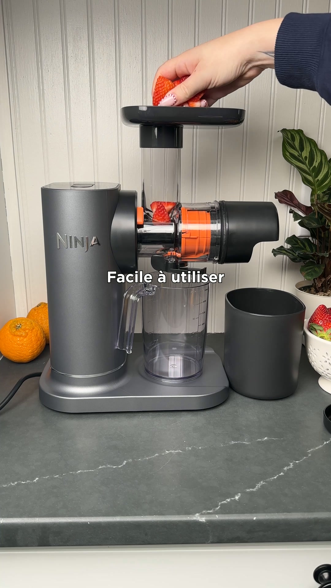 Ninja Kitchen France Facebook ad: Extracteur de jus à froid Ninja