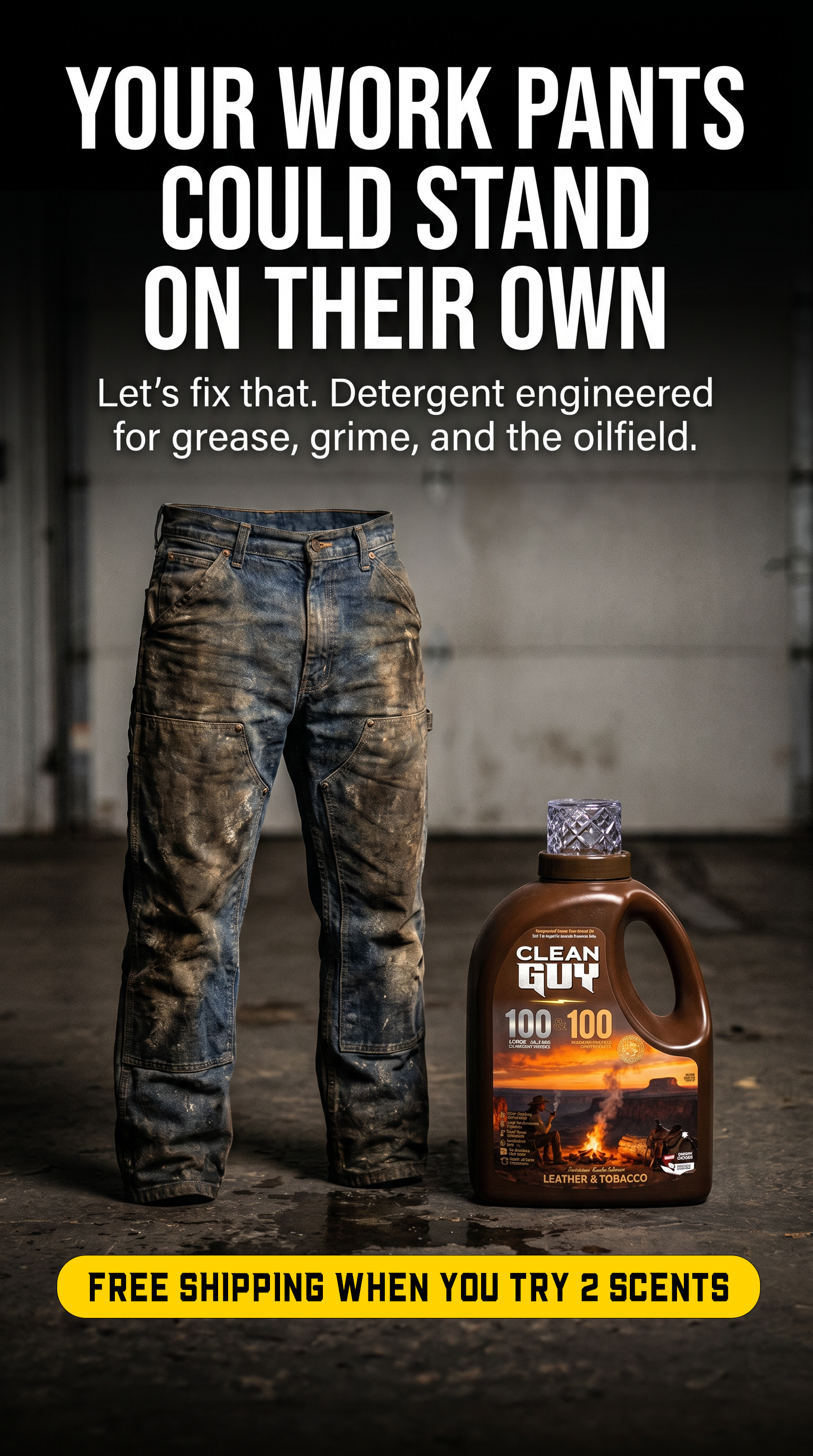 Clean Guy Facebook ad