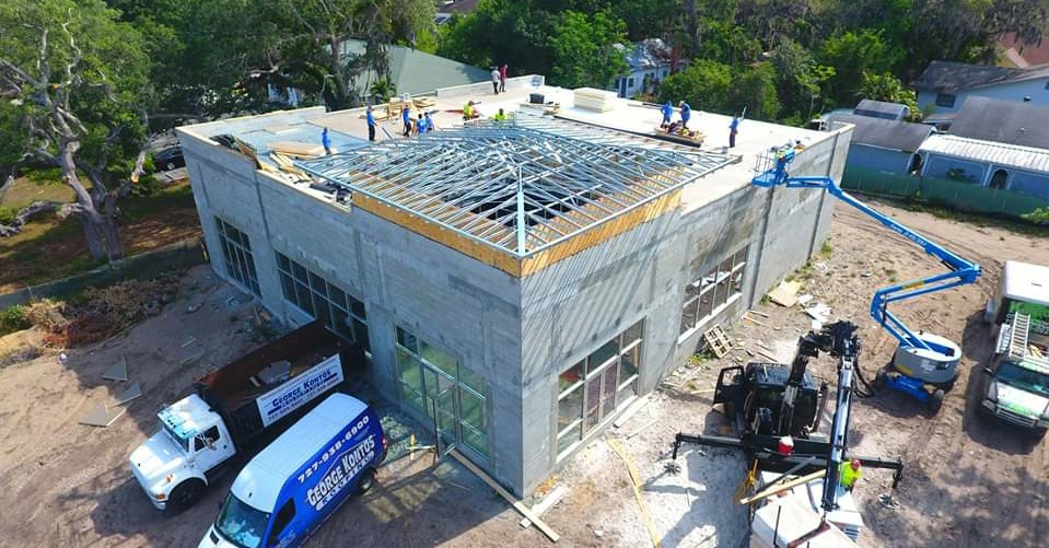 George Kontos Roofing Inc Facebook ad
