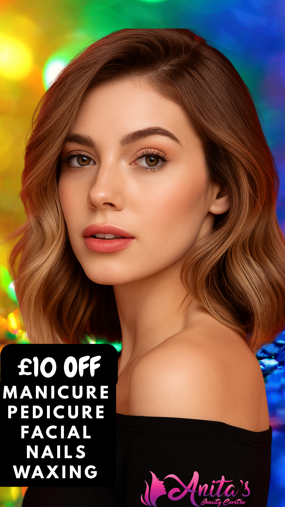 Anita's Beauty Centre for Quality Beauty Treatments in Milton Keynes Facebook ad from Feb 25, 2026