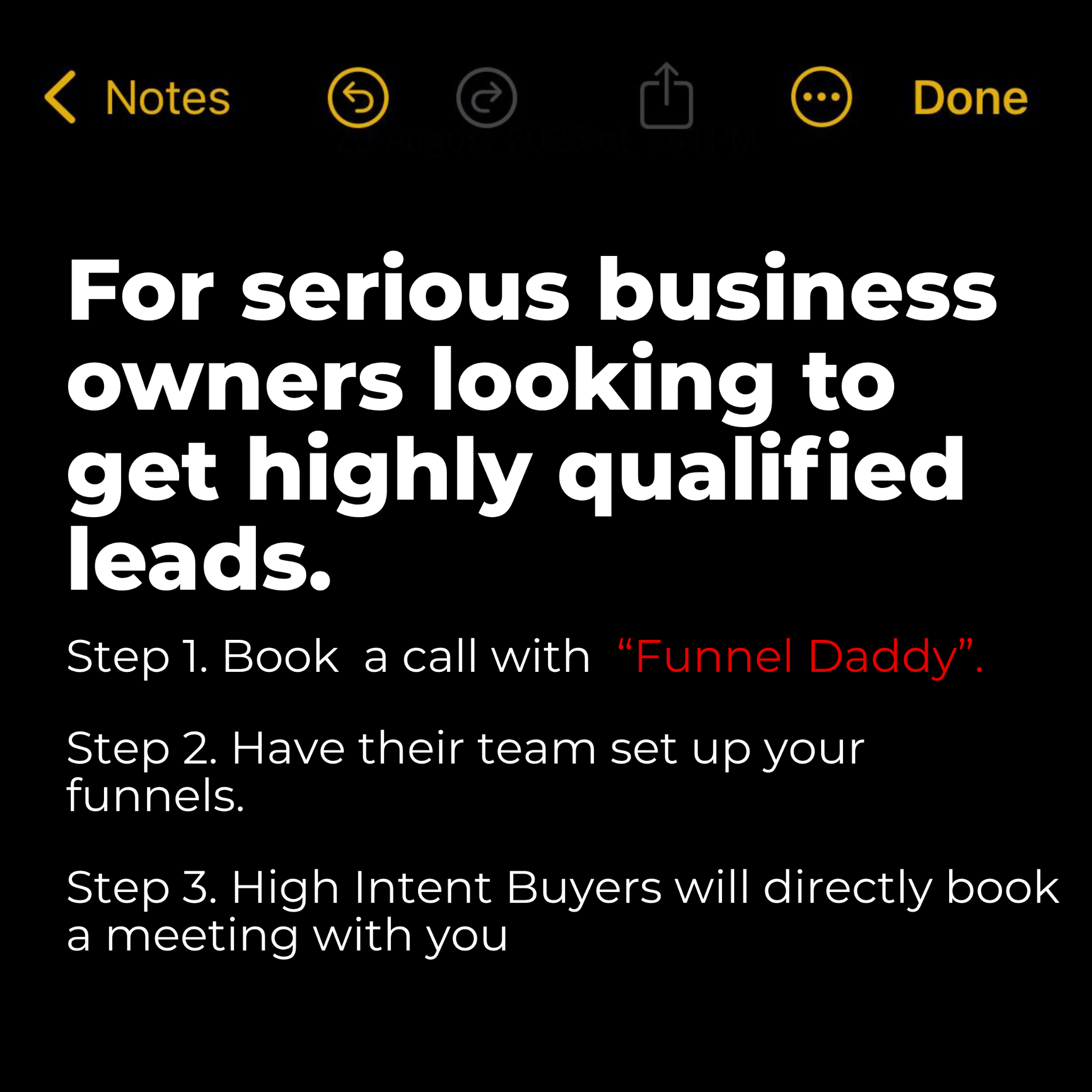 Getnos.io Facebook ad