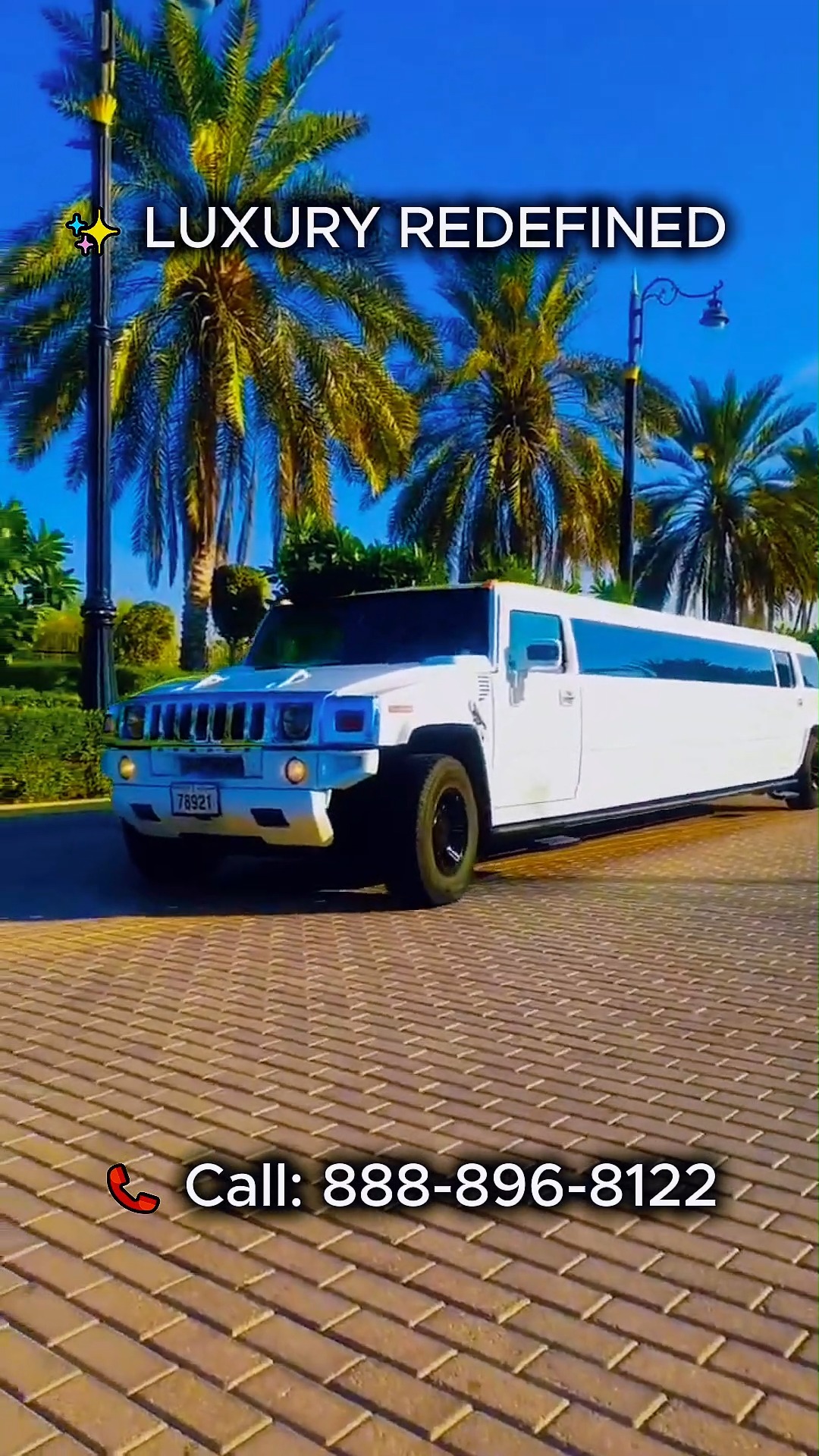 Empies Limo Los Angeles Facebook ad: Luxury that turns every head.