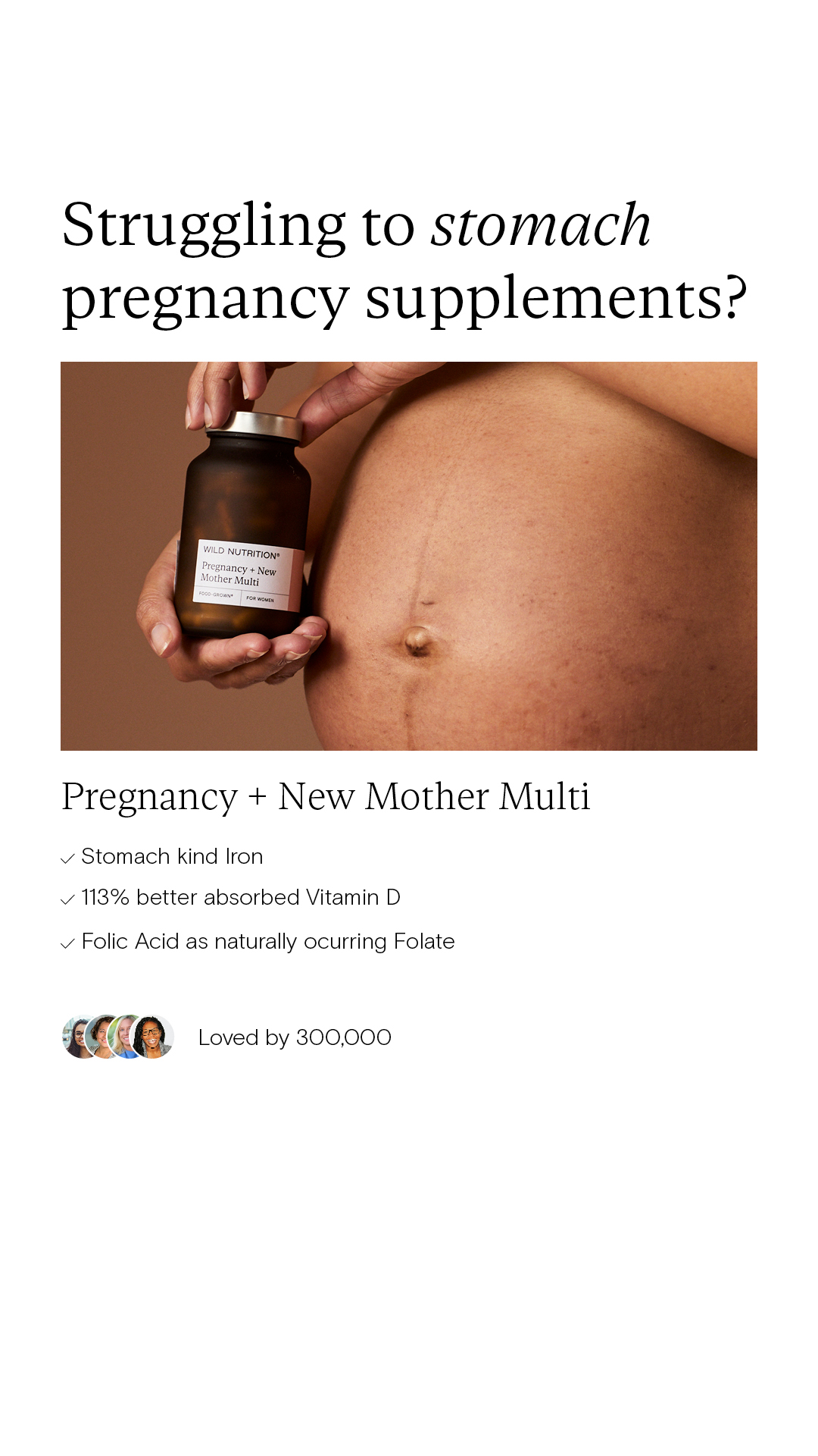 Wild Nutrition Facebook ad