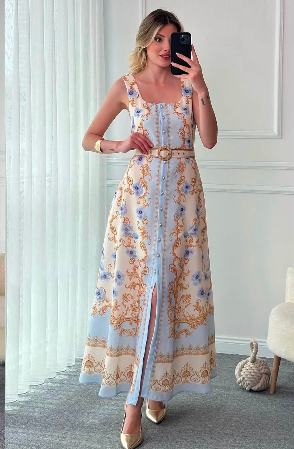 Femme élégante Facebook ad: Soyez unique belle et élégante