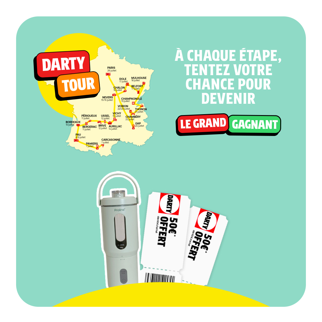 Darty Facebook ad from Jul 10, 2026