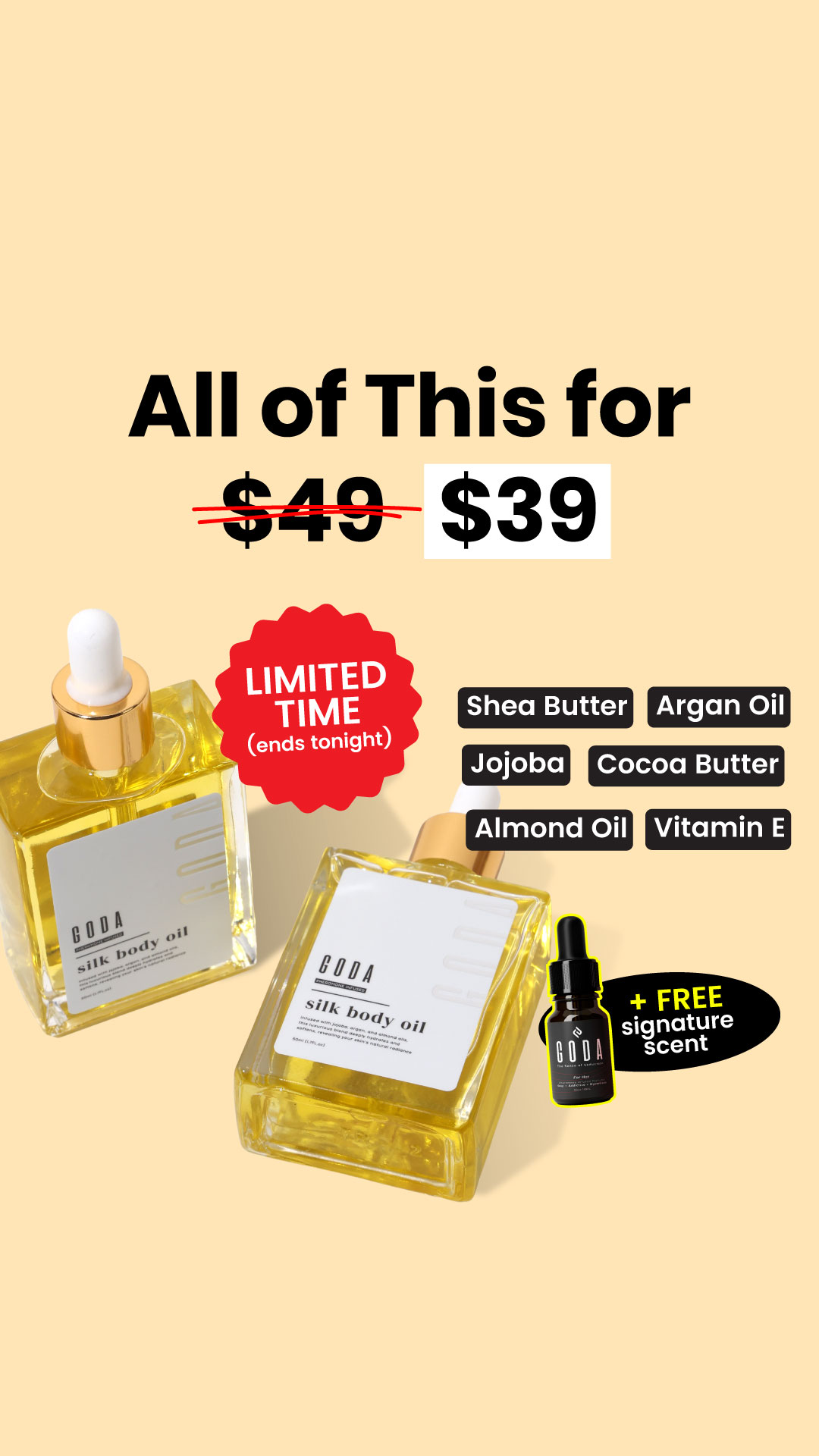 Goda Perfume Facebook ad