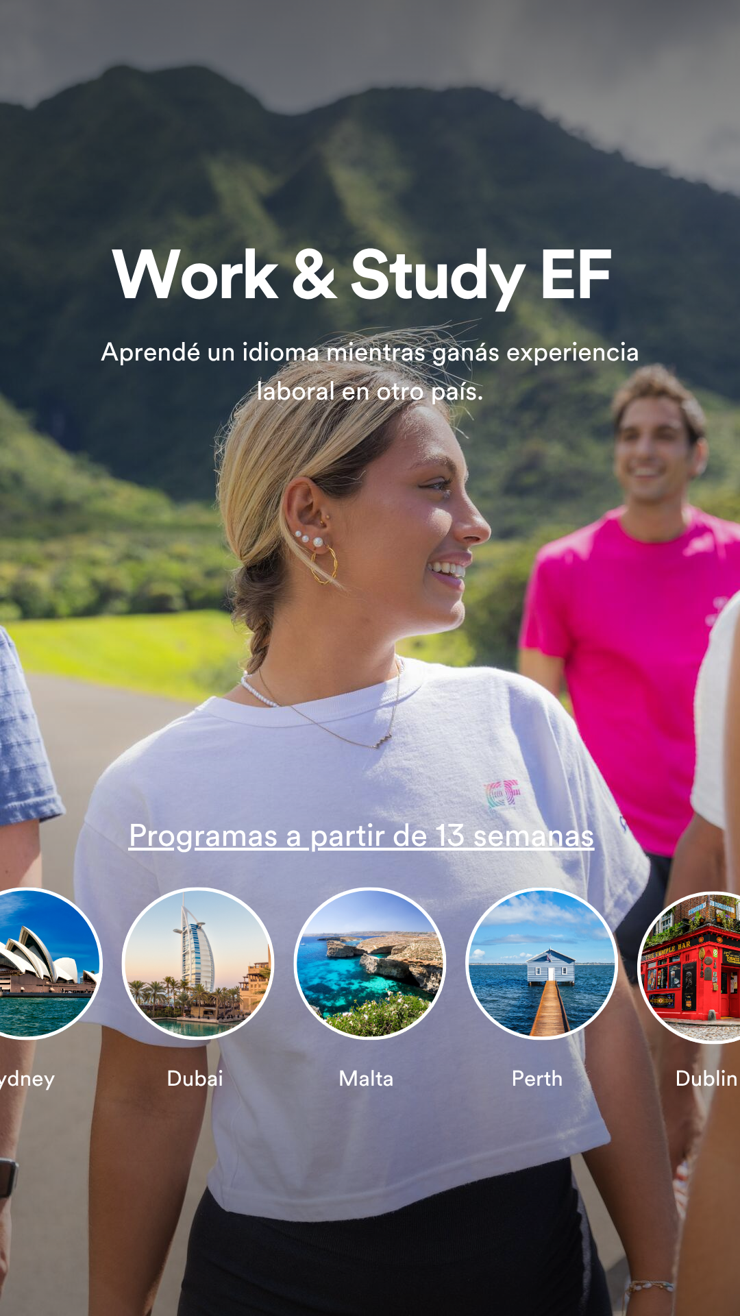EF Argentina - Estudios en el Extranjero Facebook ad from Oct 27, 2025