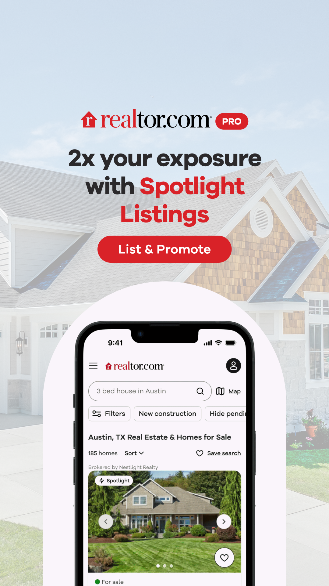 Realtor.com Pro Facebook ad