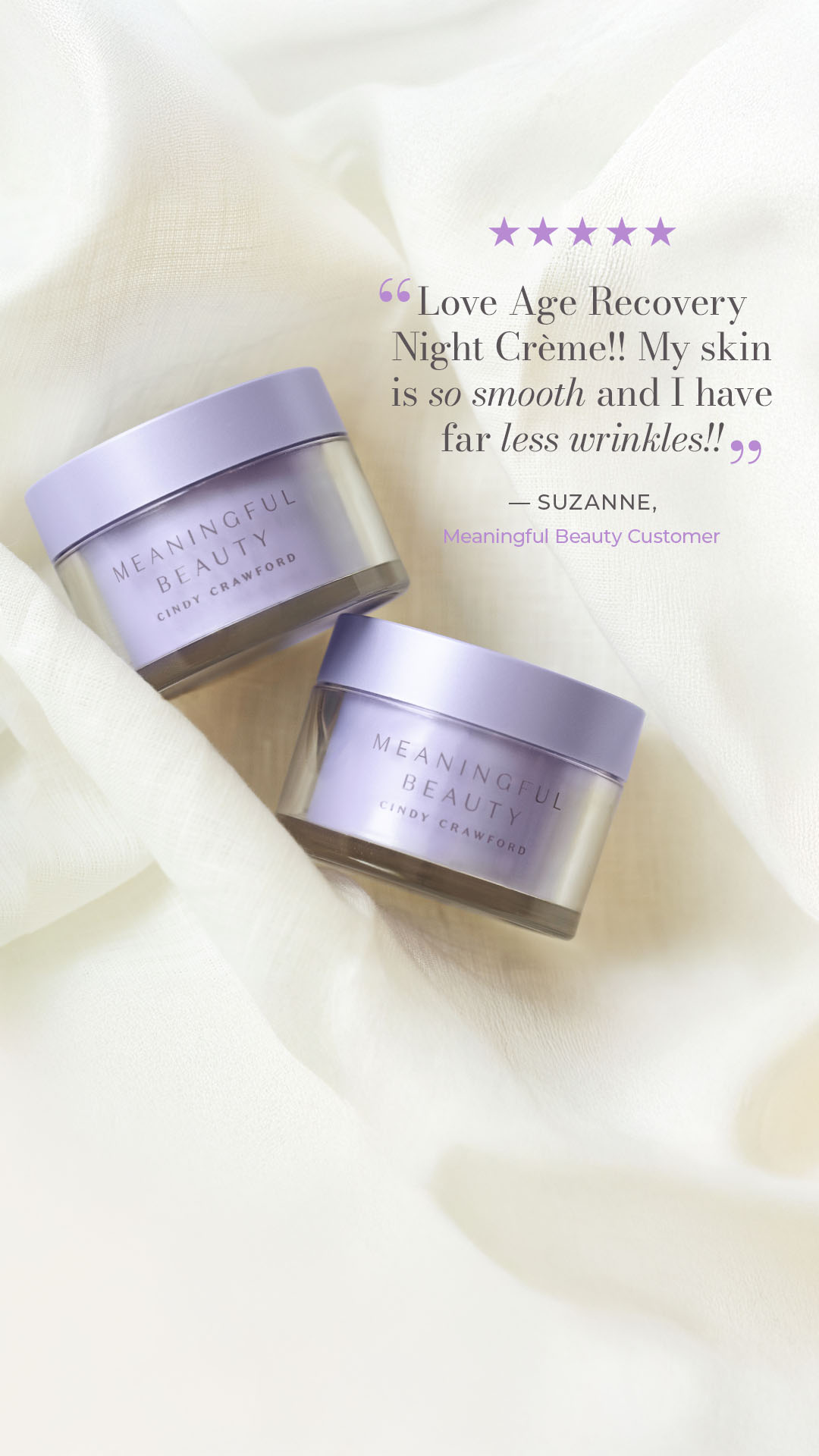 Meaningful Beauty Facebook ad