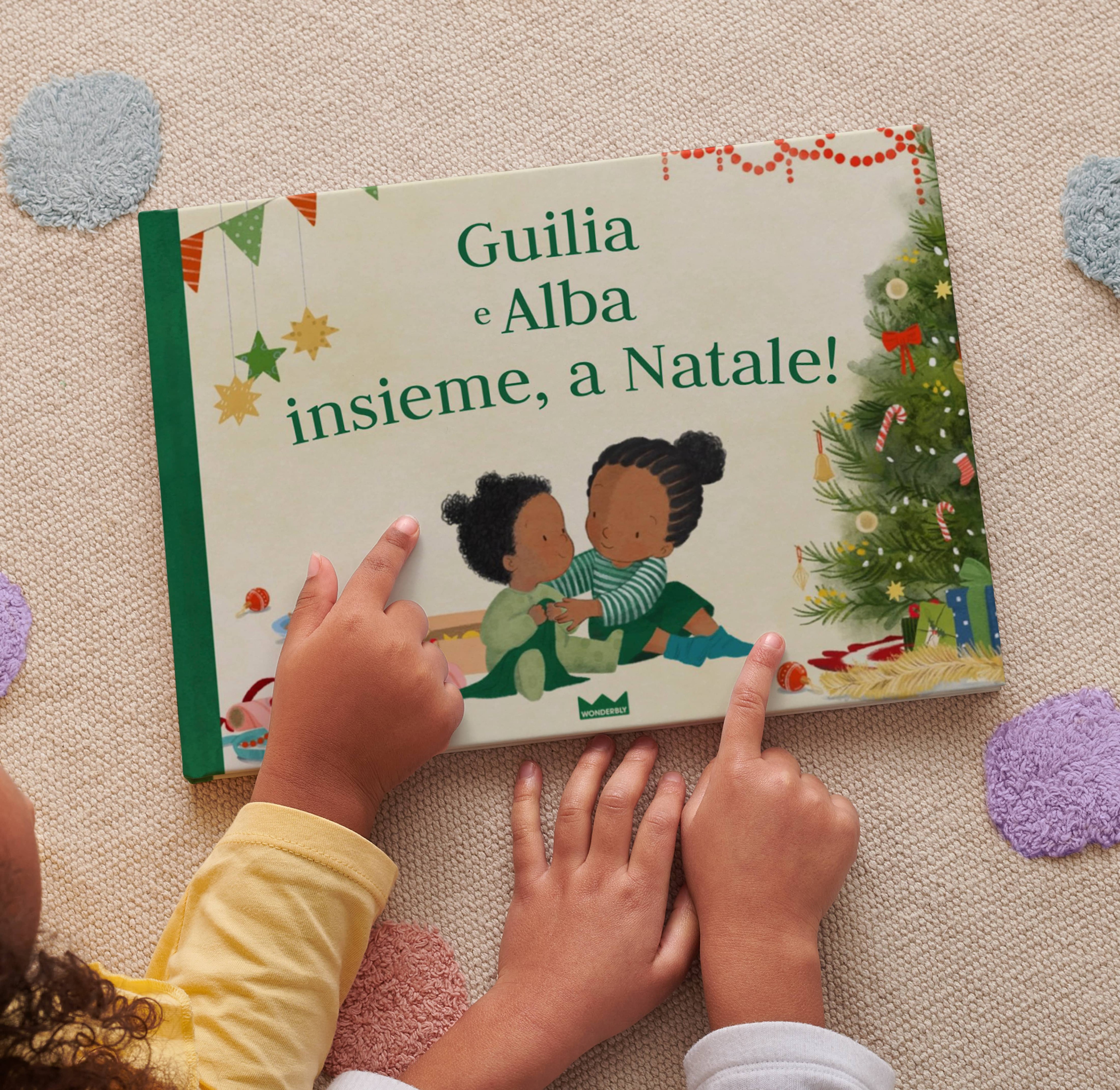 Wonderbly Facebook ad: Una storia per fratelli e sorelle