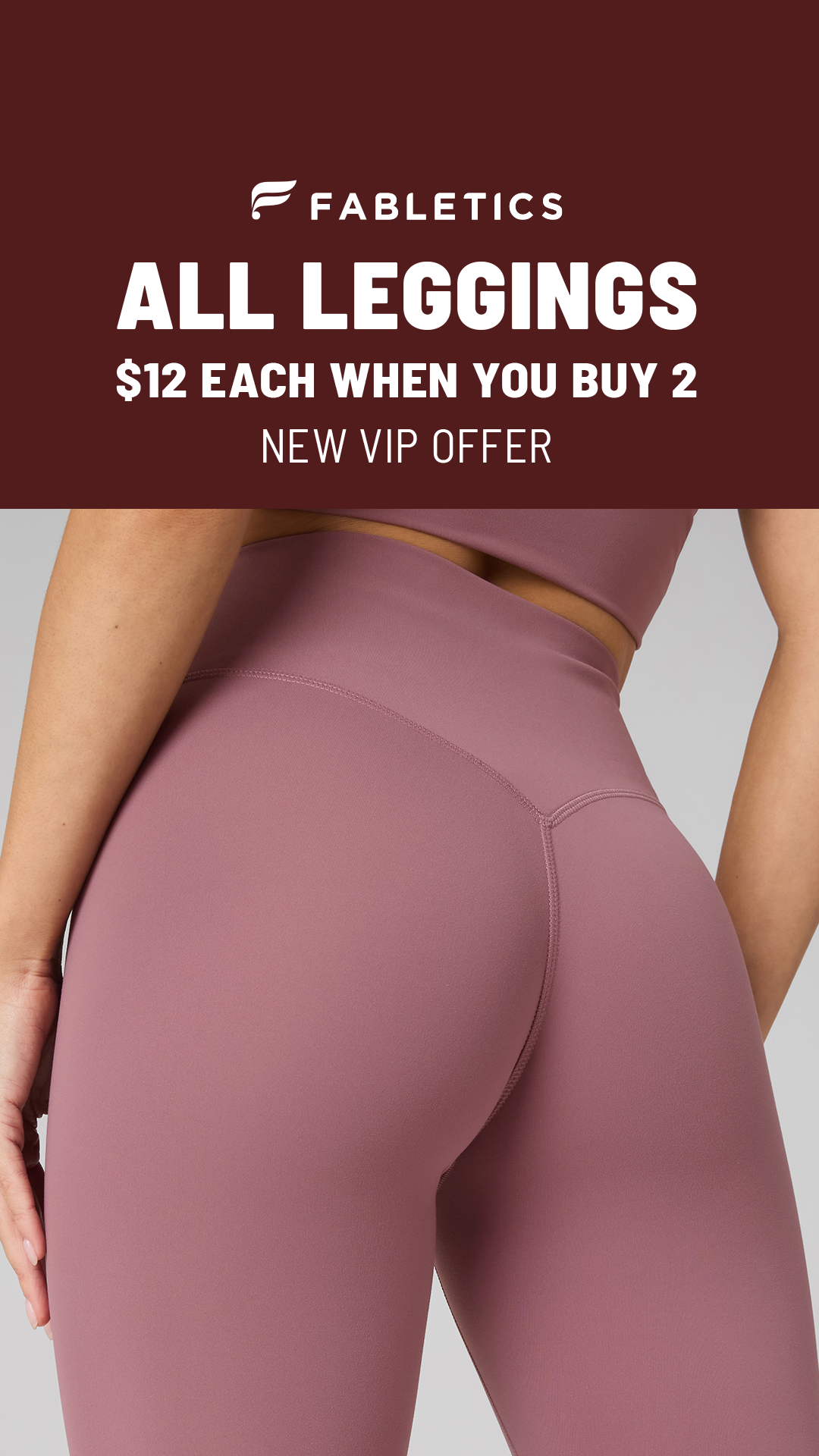 Fabletics Facebook ad