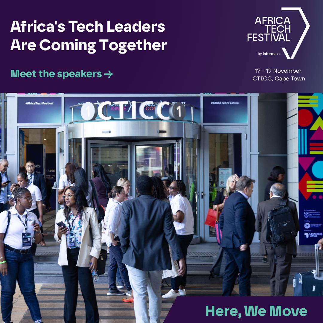 Africa Tech Festival Facebook ad: Hear from the leaders tackling Africa's biggest technology…