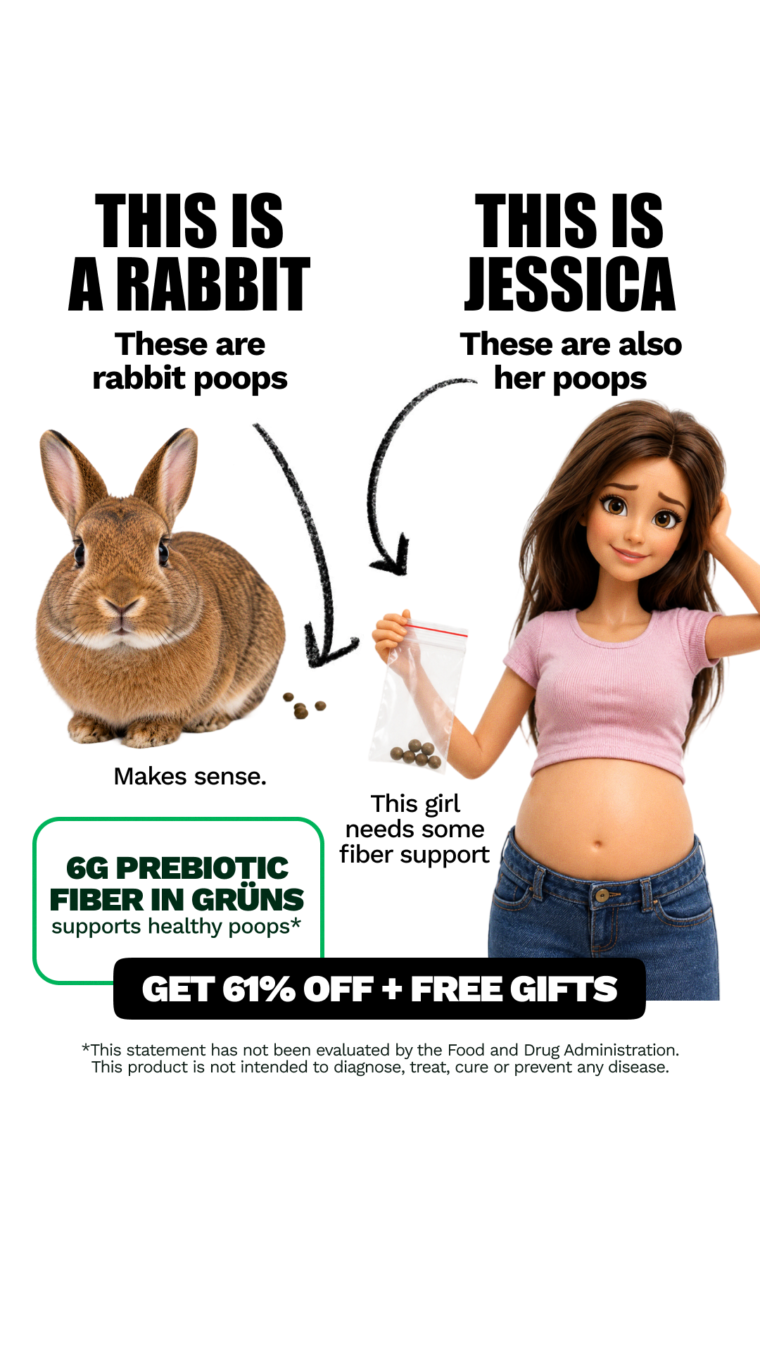 Grüns Facebook ad