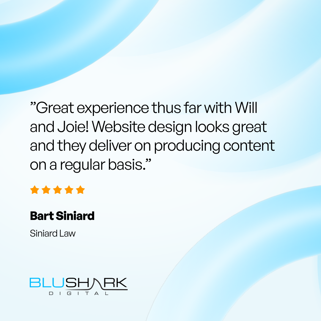 BluShark Digital Facebook ad