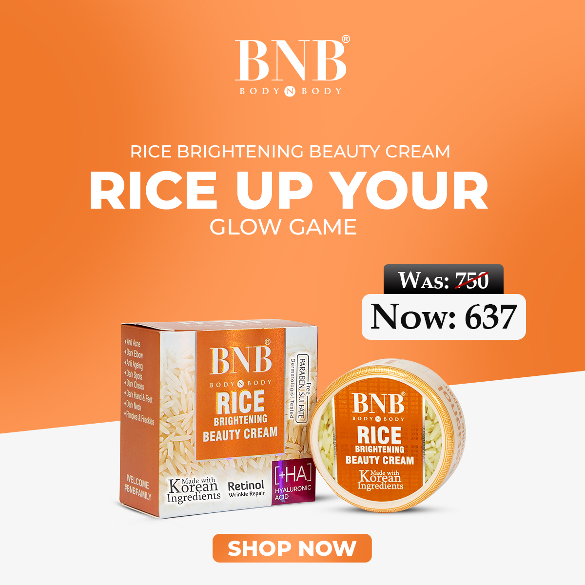 BNB bodynbody Facebook ad