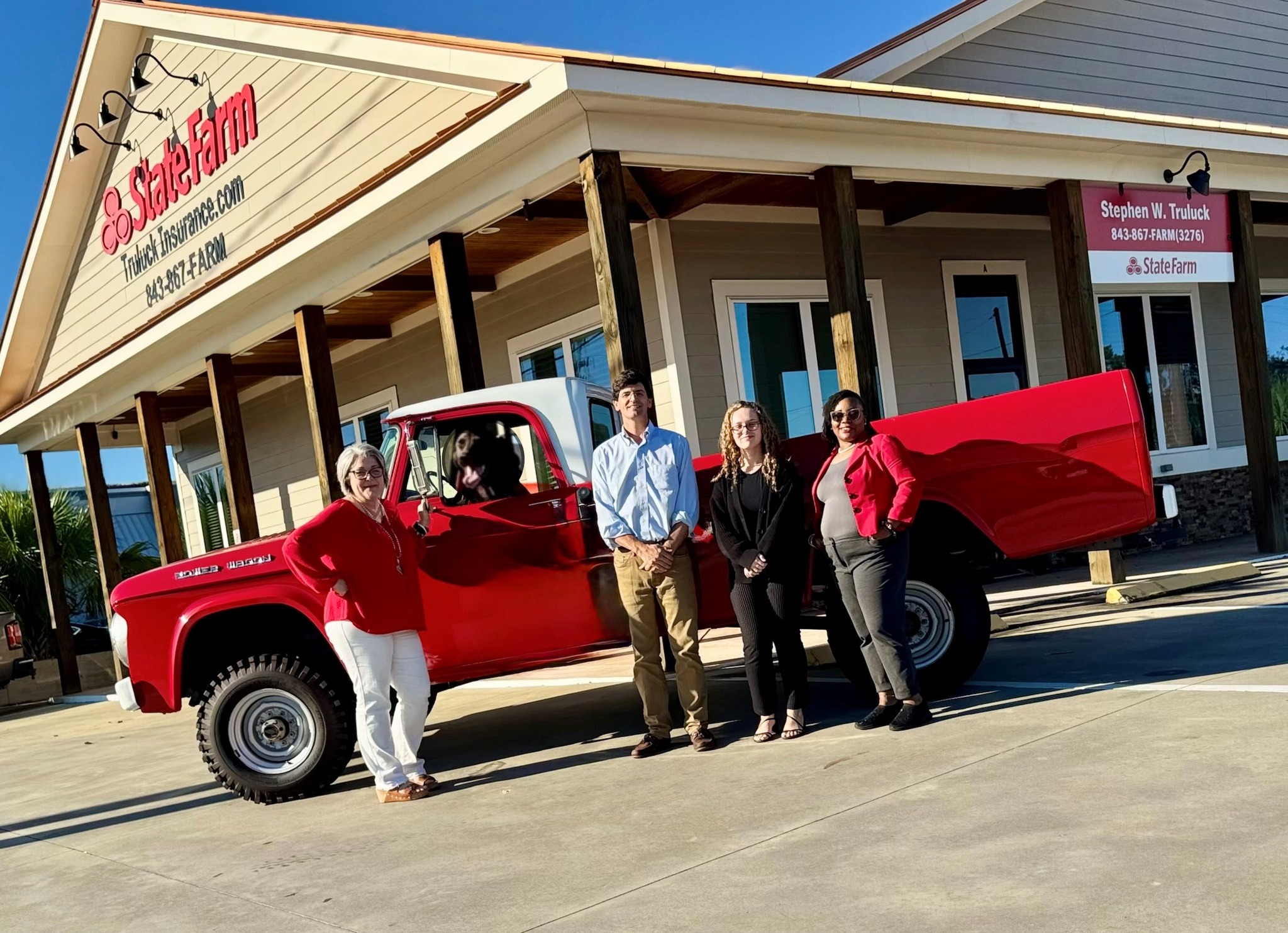 TRULUCKinsurance.com STATE FARM Stephen W. Truluck, Agent Facebook ad: Meet the Truluck Insurance Agency Team!