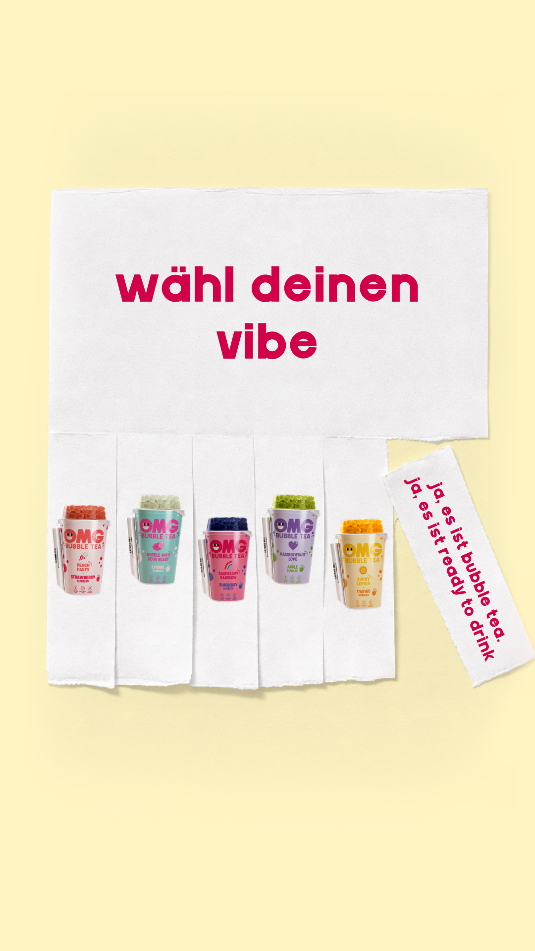 OMG Bubble Tea Facebook ad