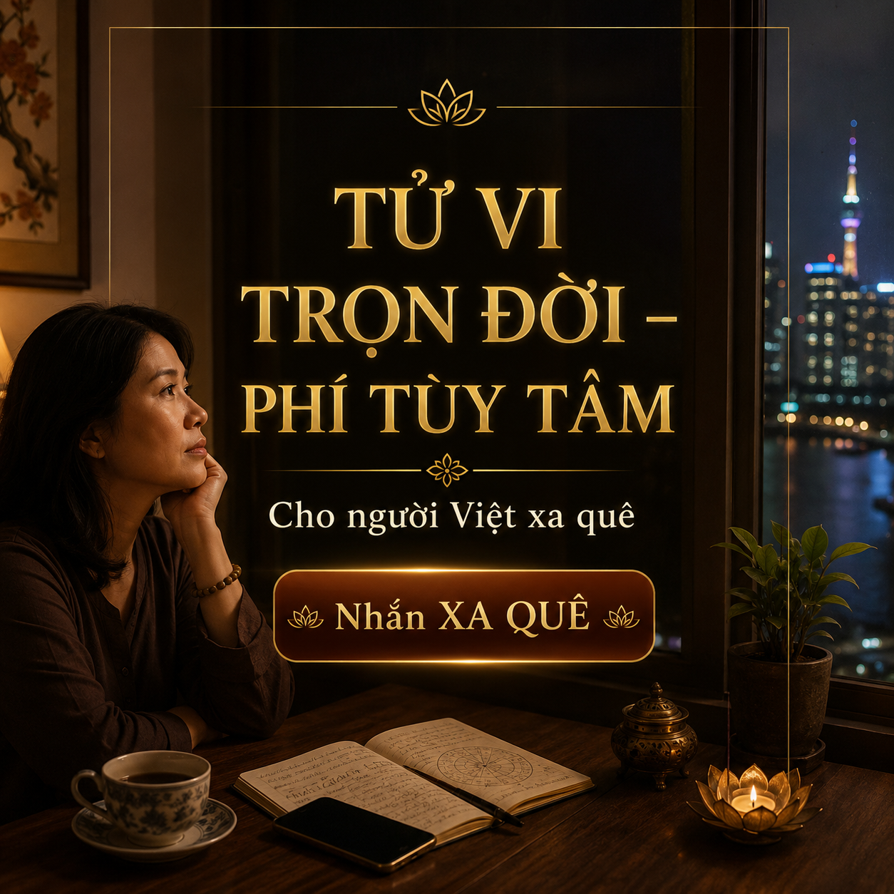 Tử vi Lâm Trạch Facebook ad: Tử vi trọn đời