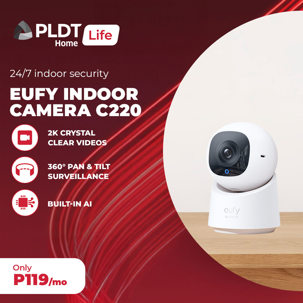 PLDT Home Facebook ad: Turn your home into a smart home-upgrade now…