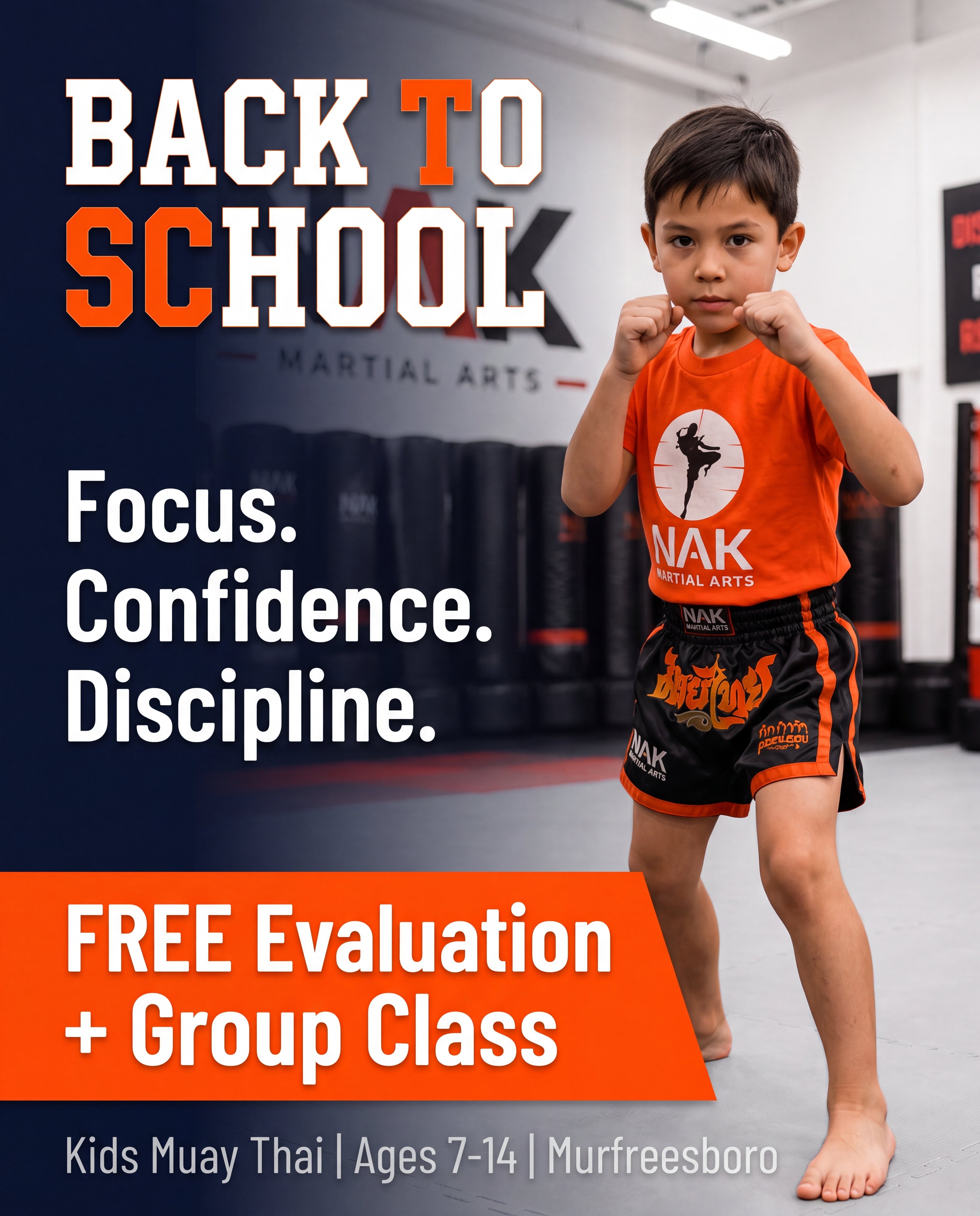 NAK Martial Arts Facebook ad