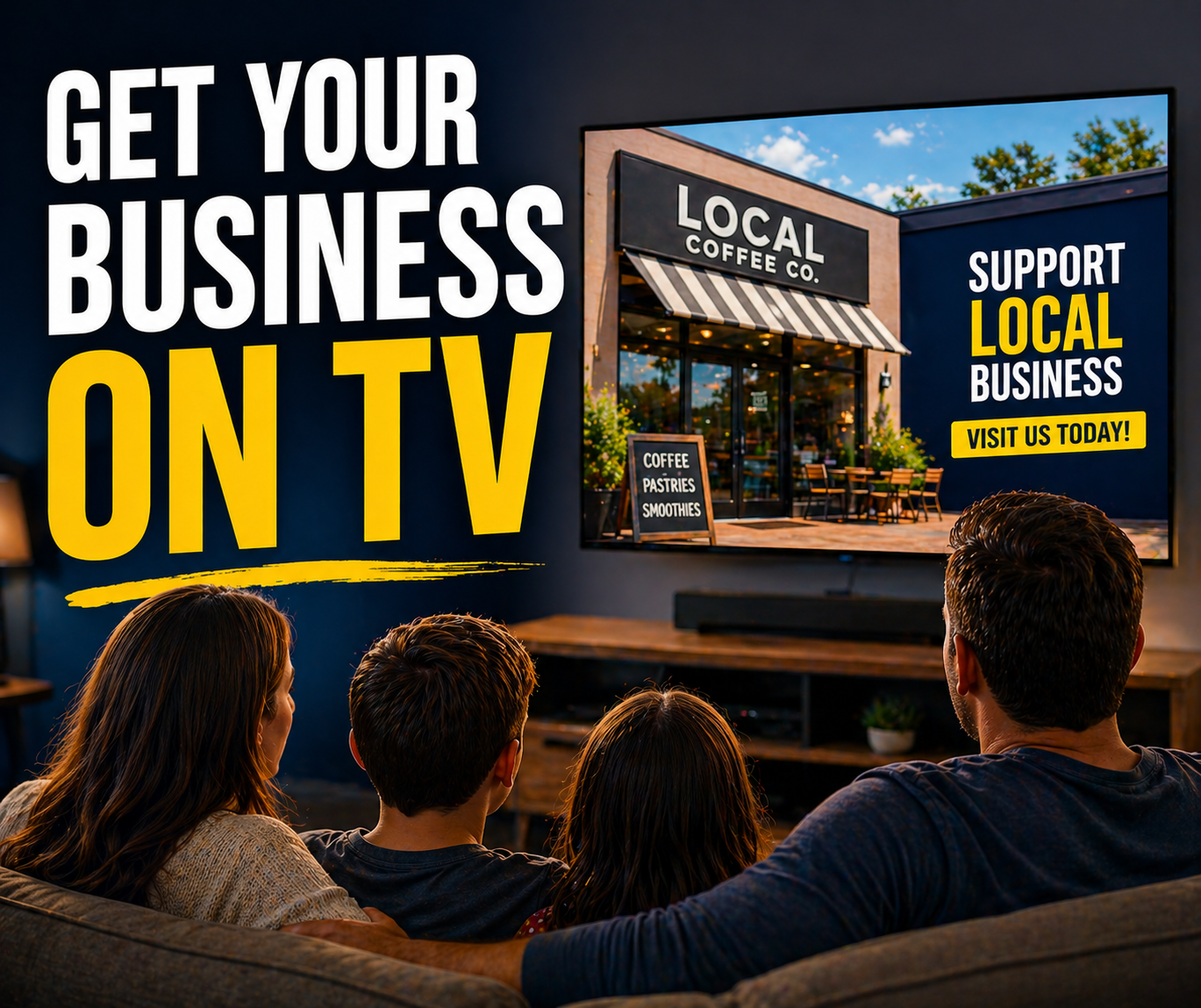 Local TV Spots - Streaming TV Ads for Local Businesses Facebook ad: Local Business Owners: Want to Get Your Business…